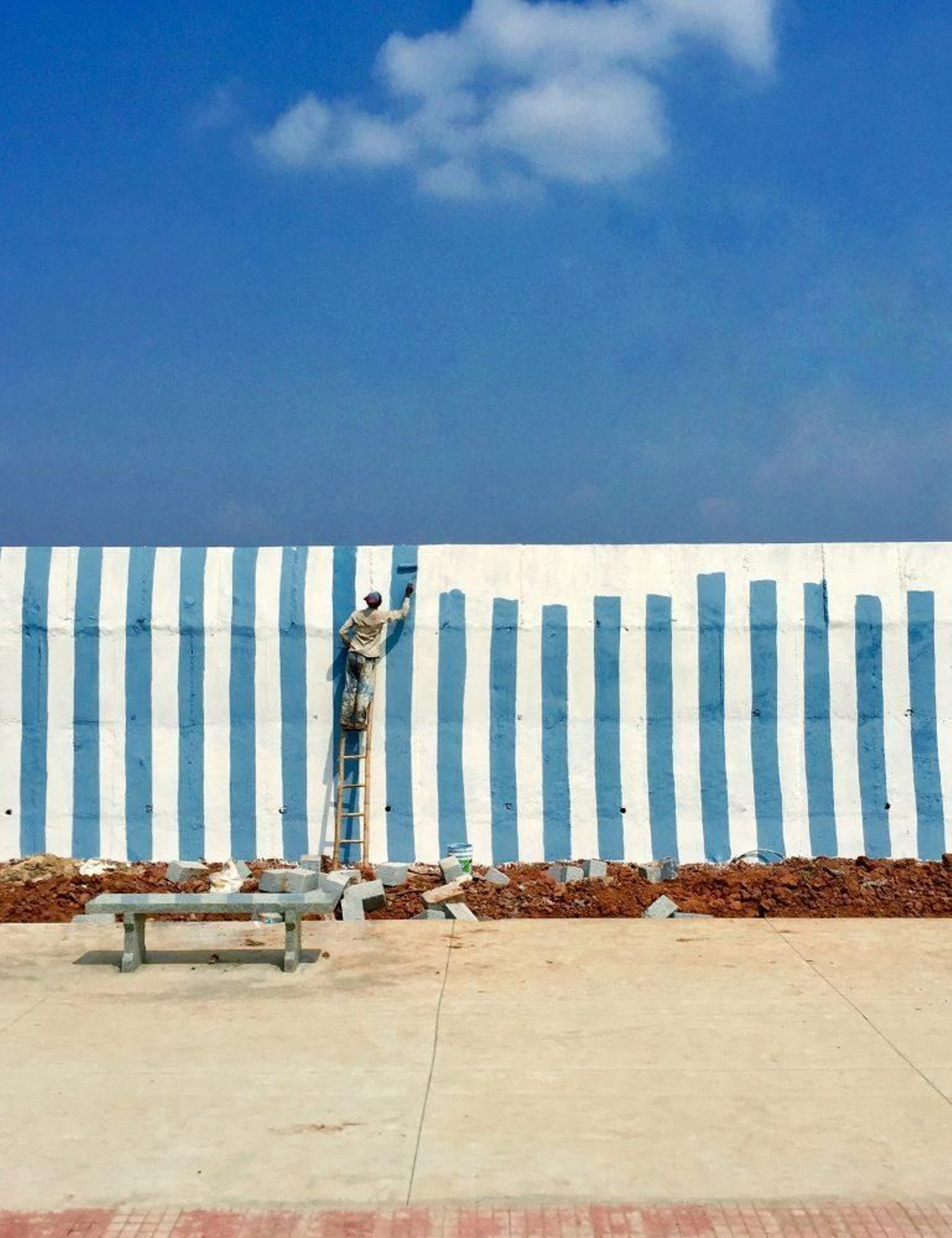 Foto tomada en la India.