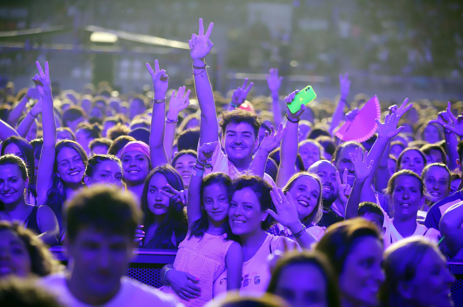 Las mejores imágenes de Manuel Carrasco en su concierto en Huelva