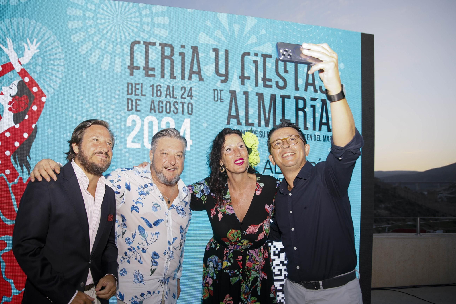 Presentación de la Feria de Almería 2024 en honor de la Virgen del Mar, en imágenes