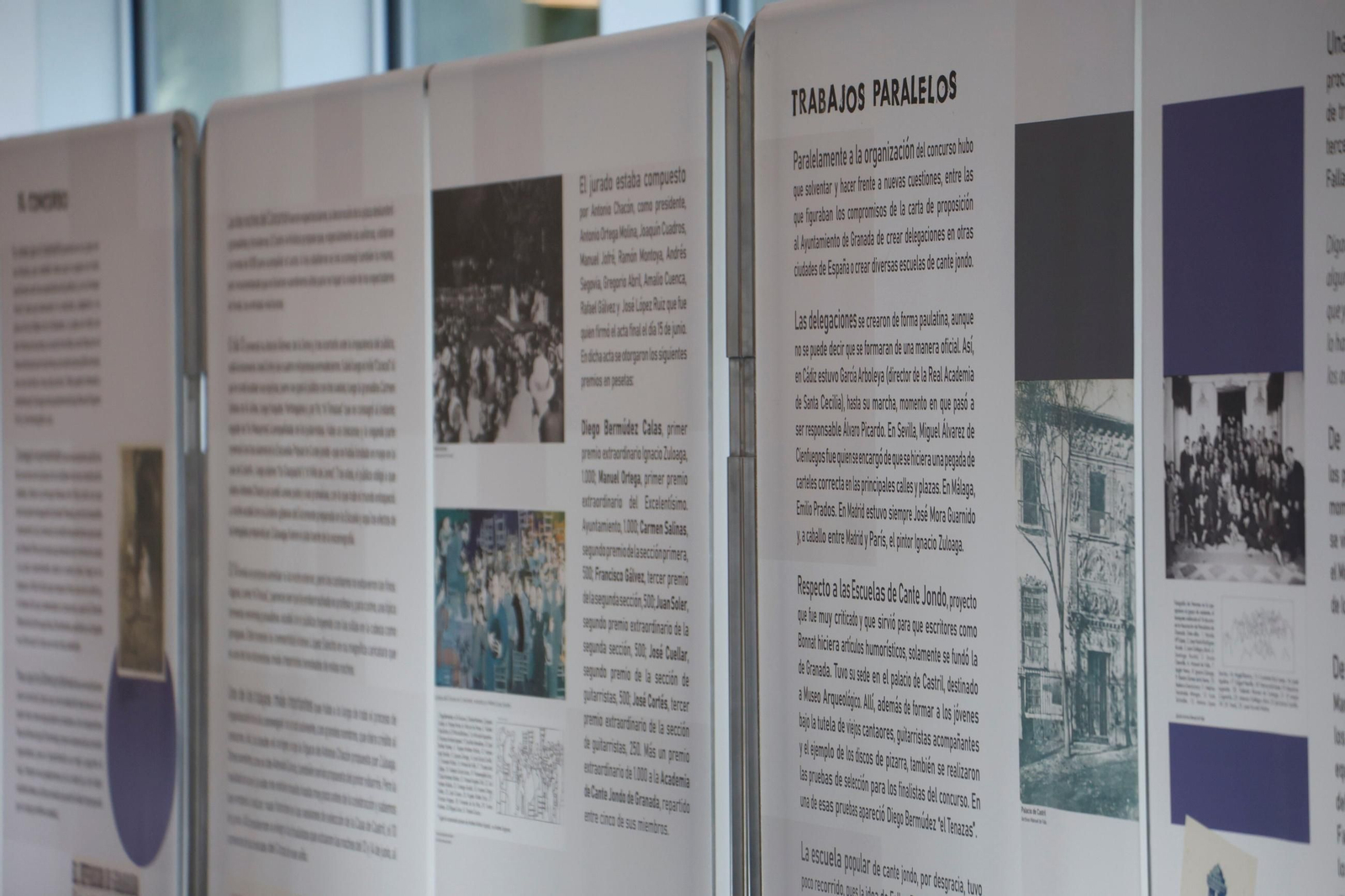 Un recorrido en imágenes por la exposición 'Itinerancias de lo jondo' en la Biblioteca Grupo Cántico
