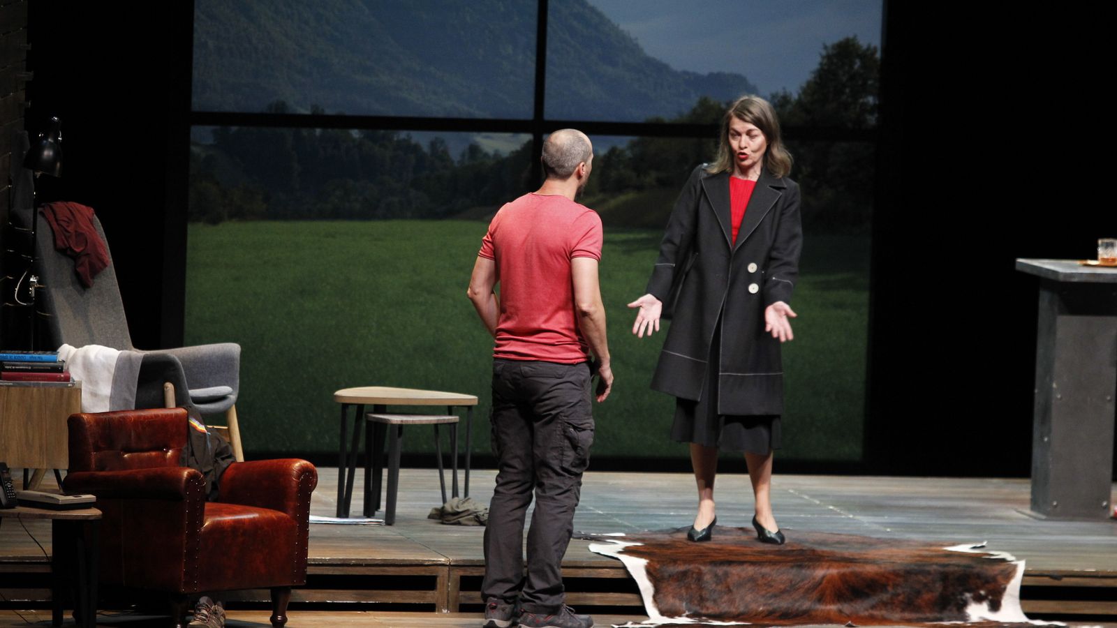 Nuria González junto a Fele Martínez en 'Todas las mujeres'.