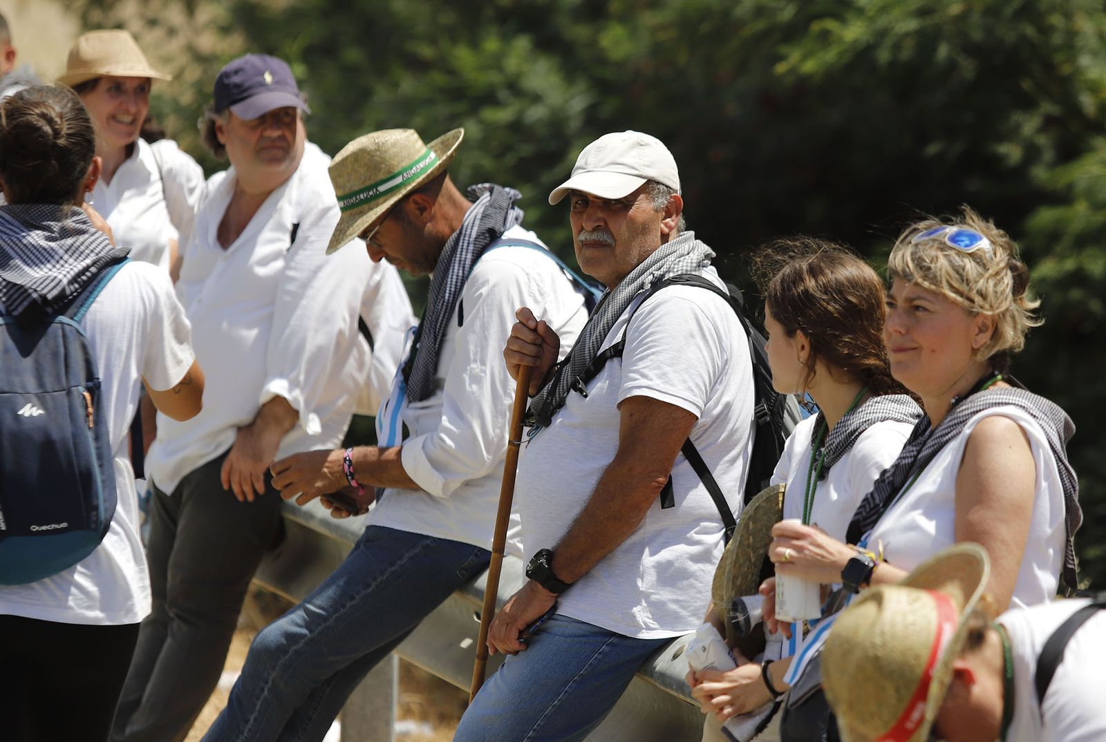Todos los peregrinos de la Hermandad de Huelva, en imágenes