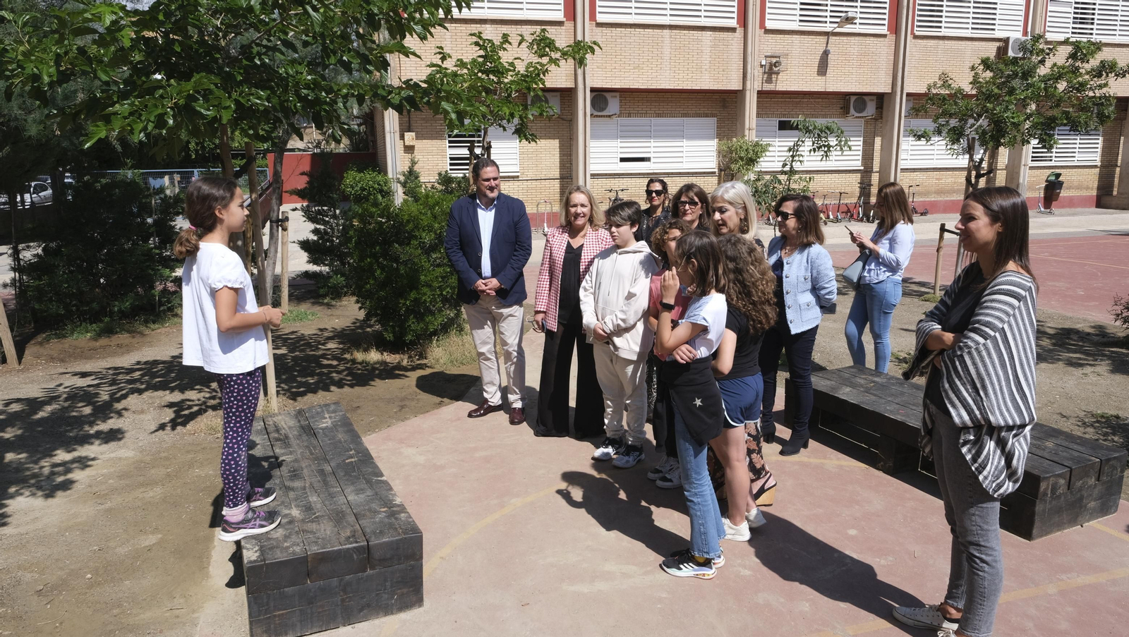Proyecto Aulas Verdes Abiertas en el Colegio Mar Mediterráneo, de Almería