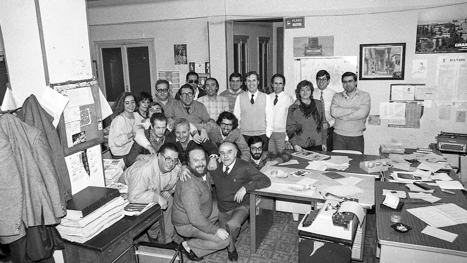 Redaccion de Ideal de la calle San Jerónimo