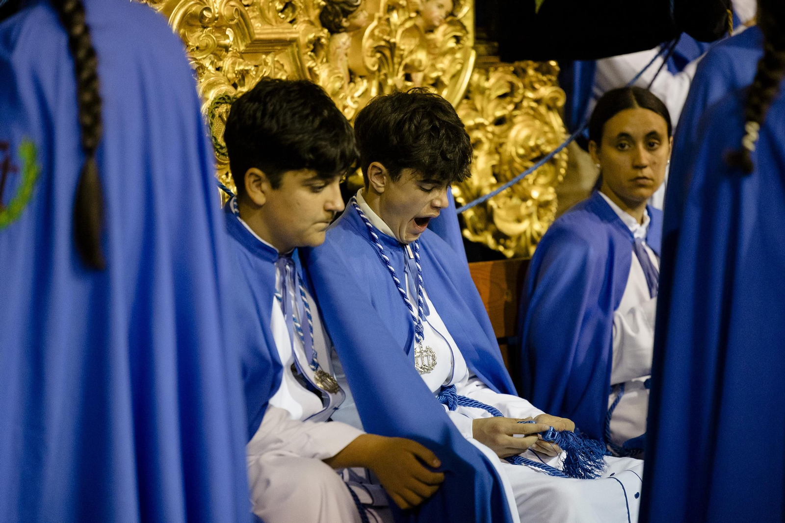 Imágenes de la salida del Perdón en la Semana Santa de Cádiz 2025