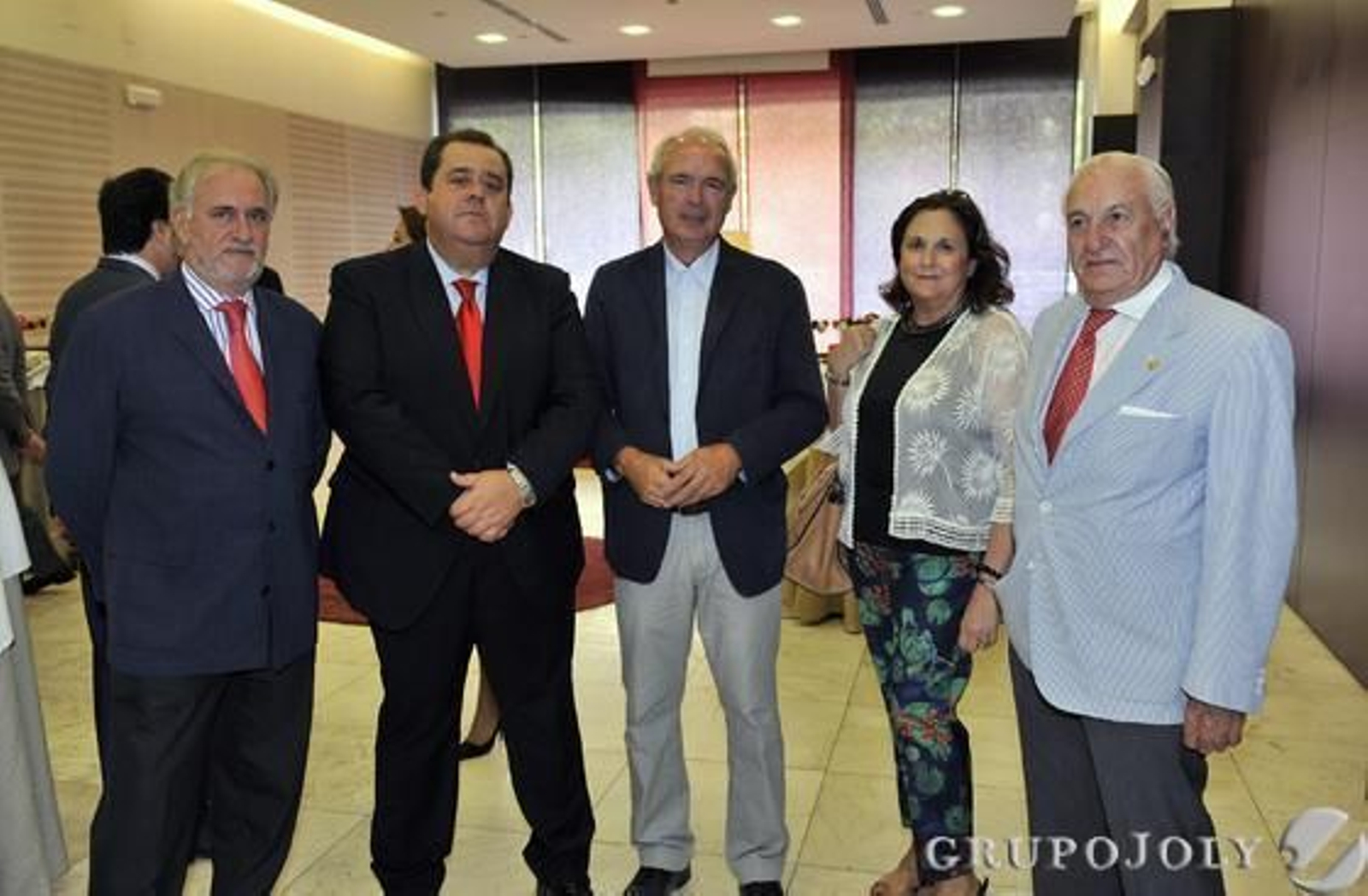 Antonio Arroyo, José Pérez Jigato, Francisco Casero, María Antonia Vila y Juan Ramón Guillén.

Foto: Belén Vargas / Juan Carlos Vázquez