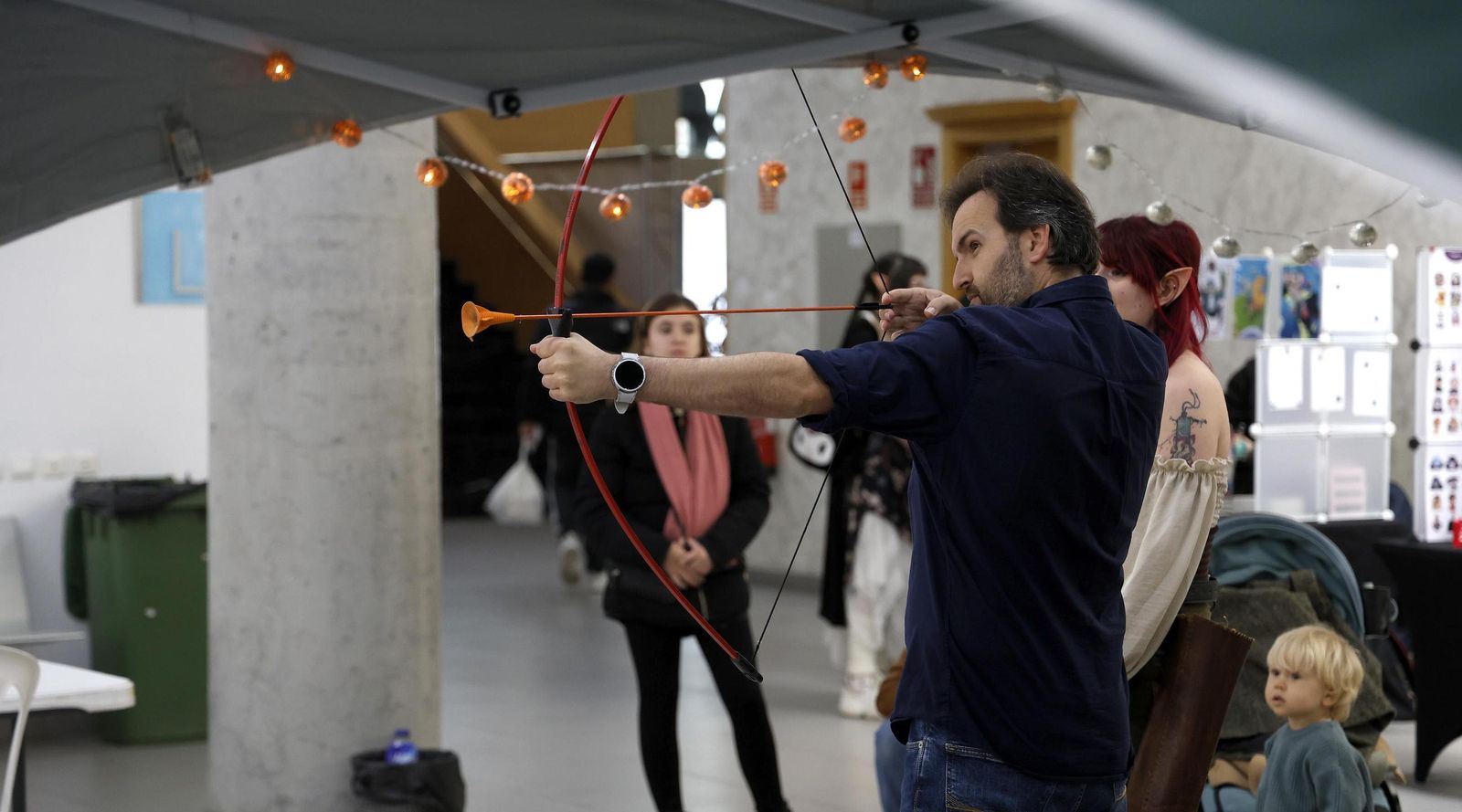 Fotos del 'Güinter is coming' en La Línea