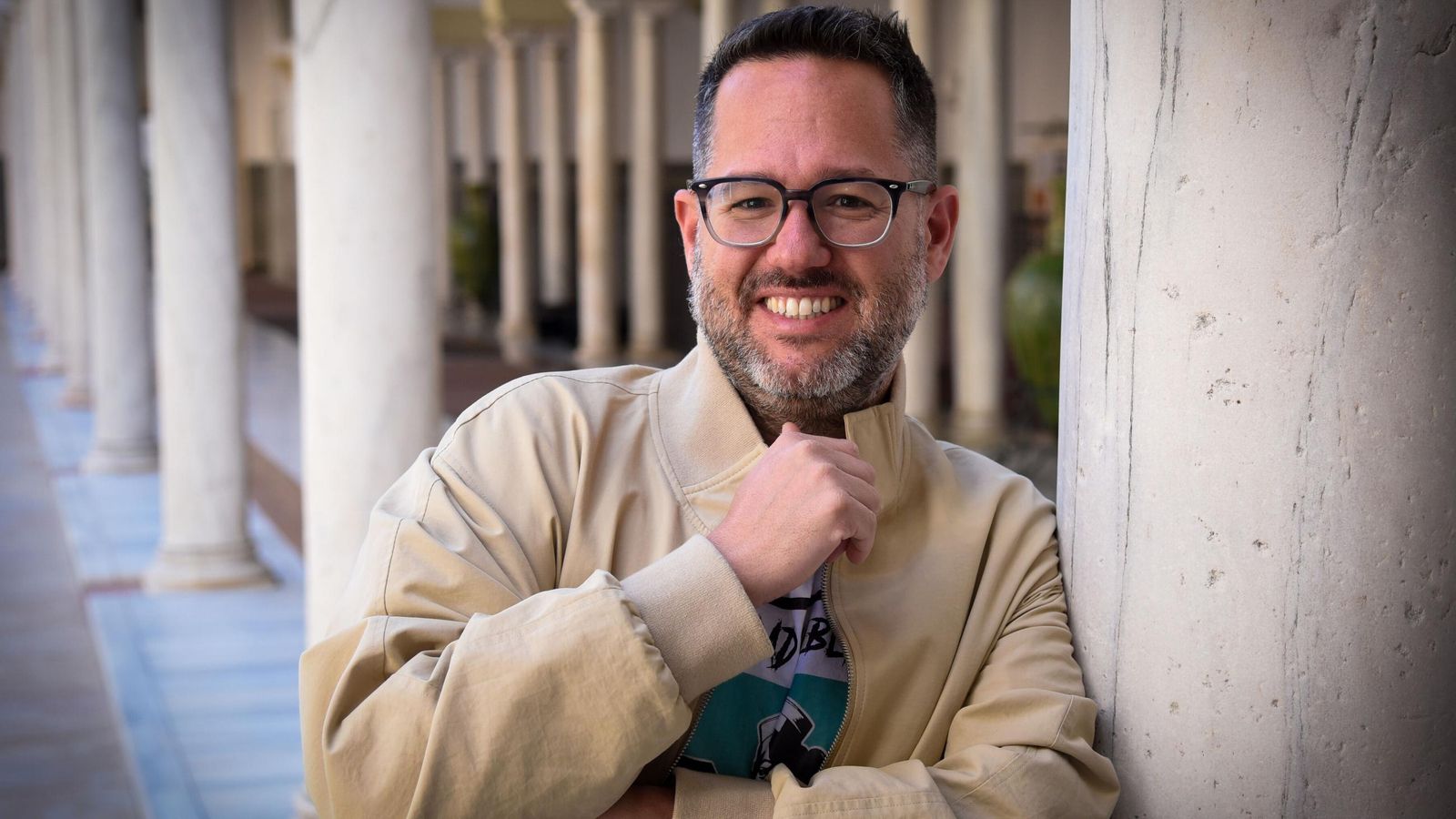 José Ignacio García en el Parlamento de Andalucía.