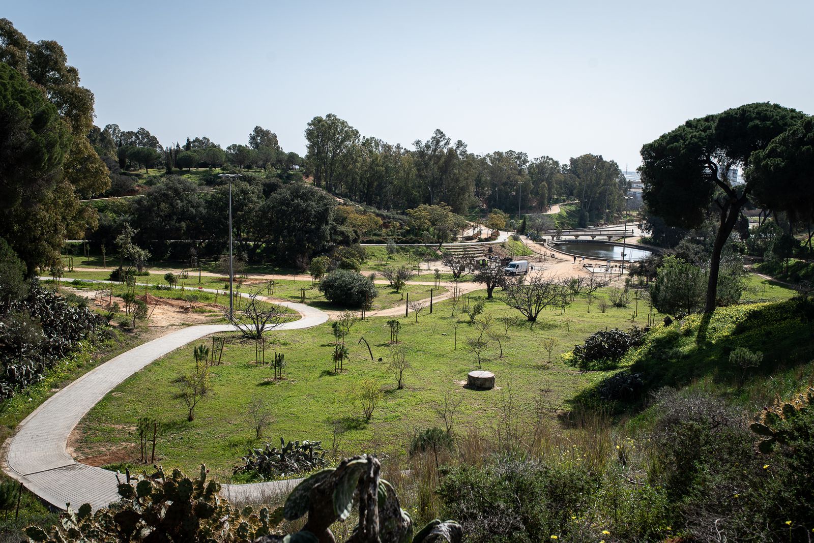 Actuaciones de mejora en el Parque Moret, en imágenes