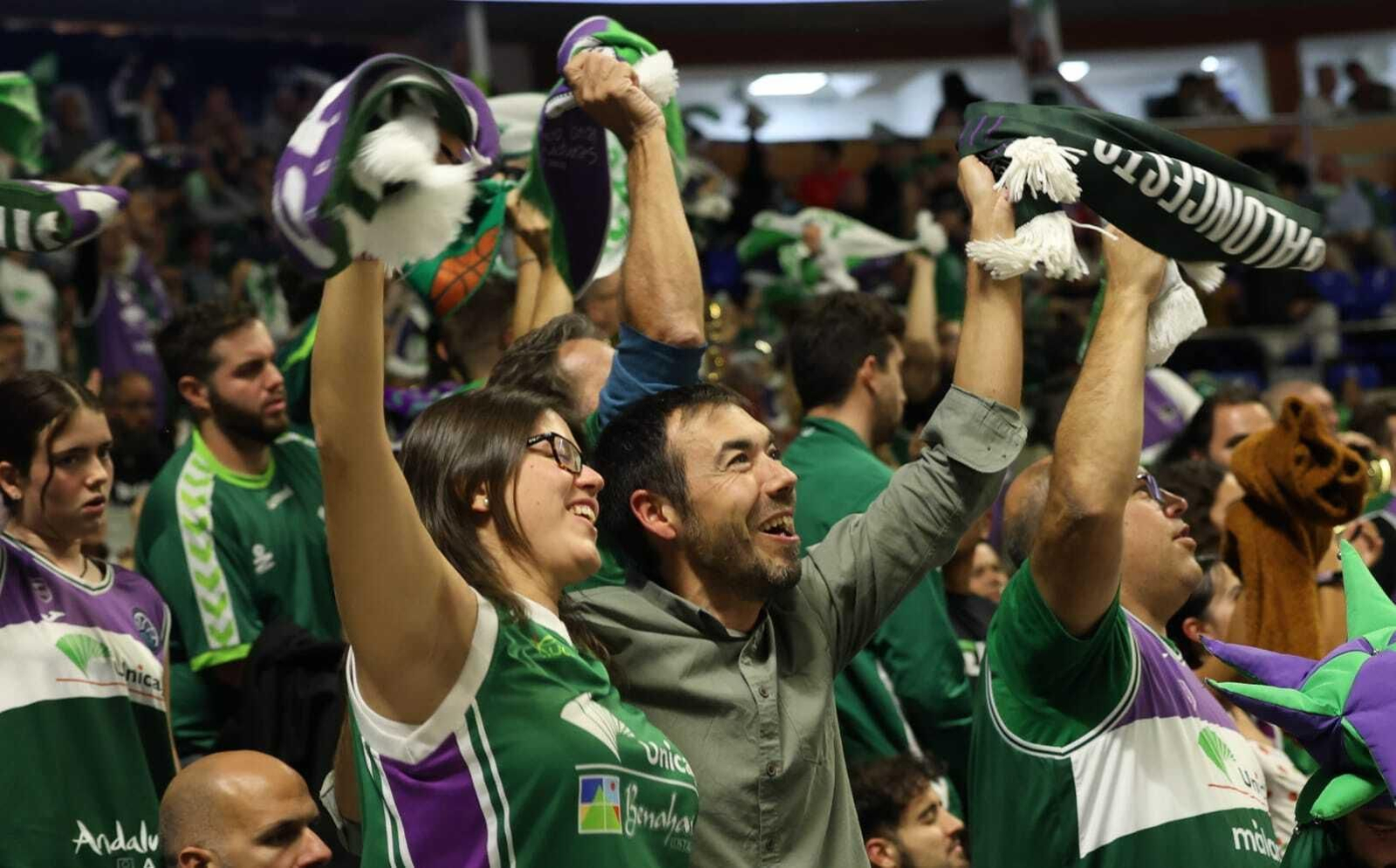 El Unicaja-Peristeri, en fotos