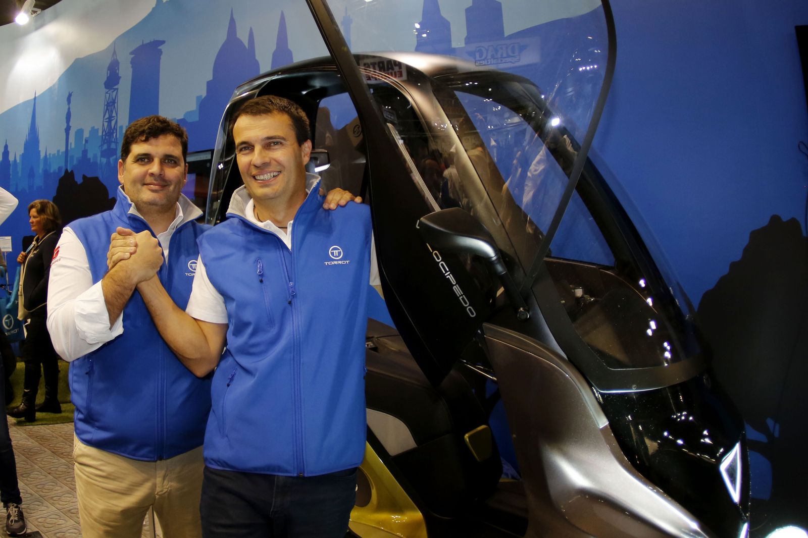 Rafael e Iván Contreras, presidente y consejero delegado de Torrot.