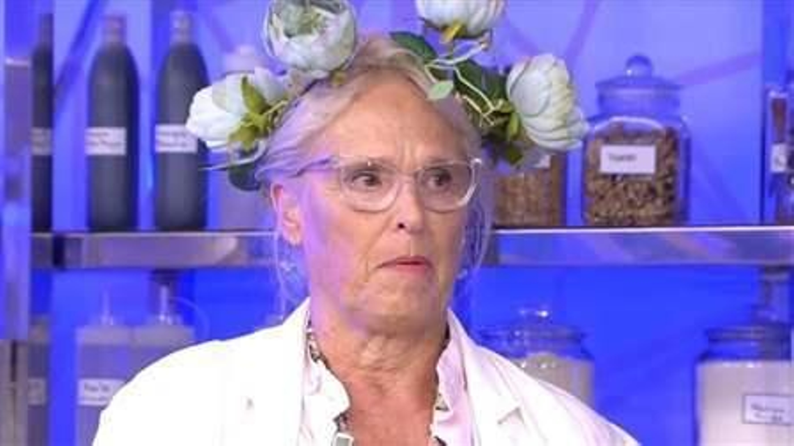 Lucía Dominguín en su intervención en el programa de Telecinco.