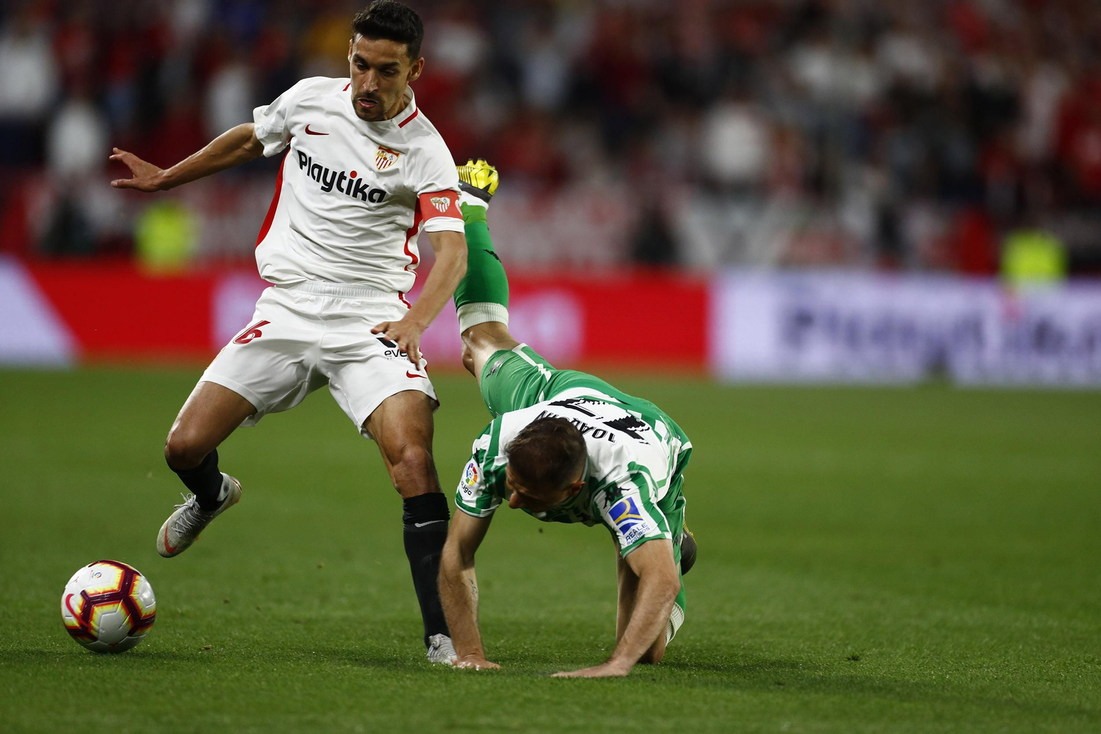 Las imágenes del derbi Sevilla-Betis