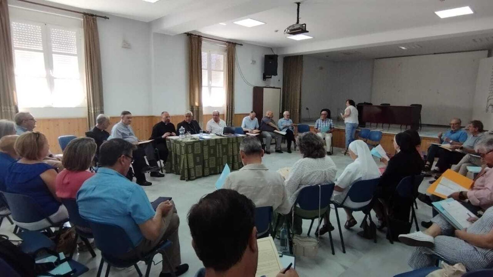 Reunión del Consejo Pastoral Diocesano celebrado en Benalup.