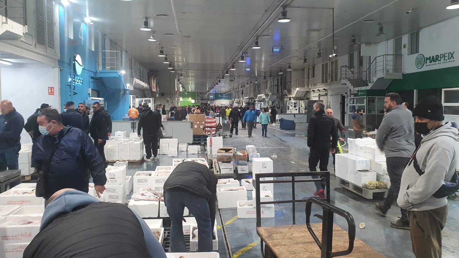 Mercamálaga hace unos días.