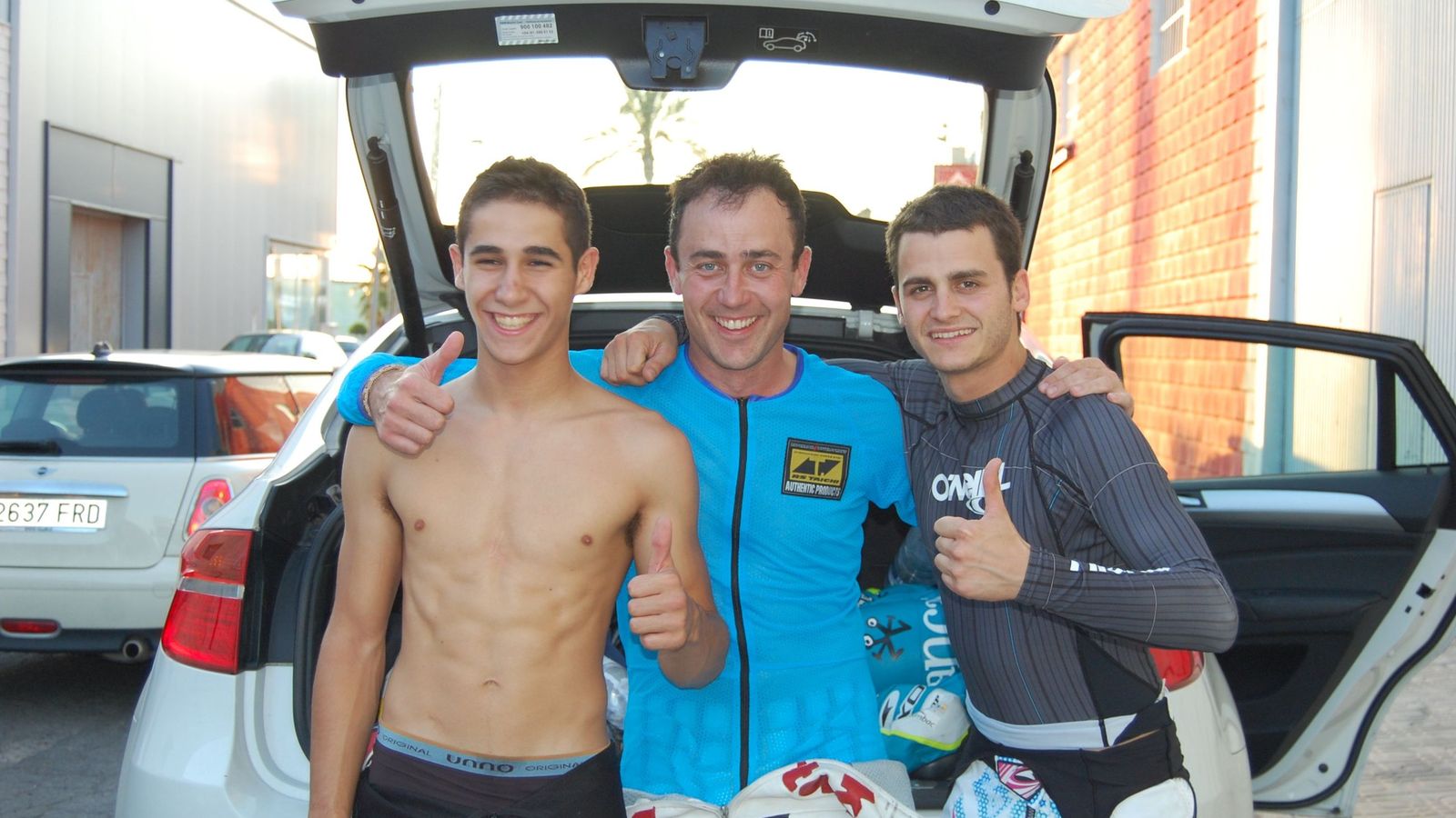 Diego Silvente junto con Luis Salom, una de las primeras figuras con las que ejerció el rol de mánager.