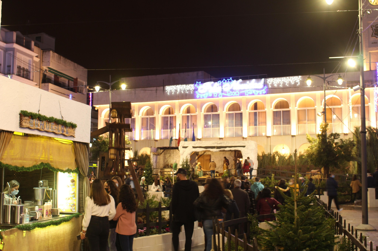 El alumbrado de Navidad de Lucena, en fotografías