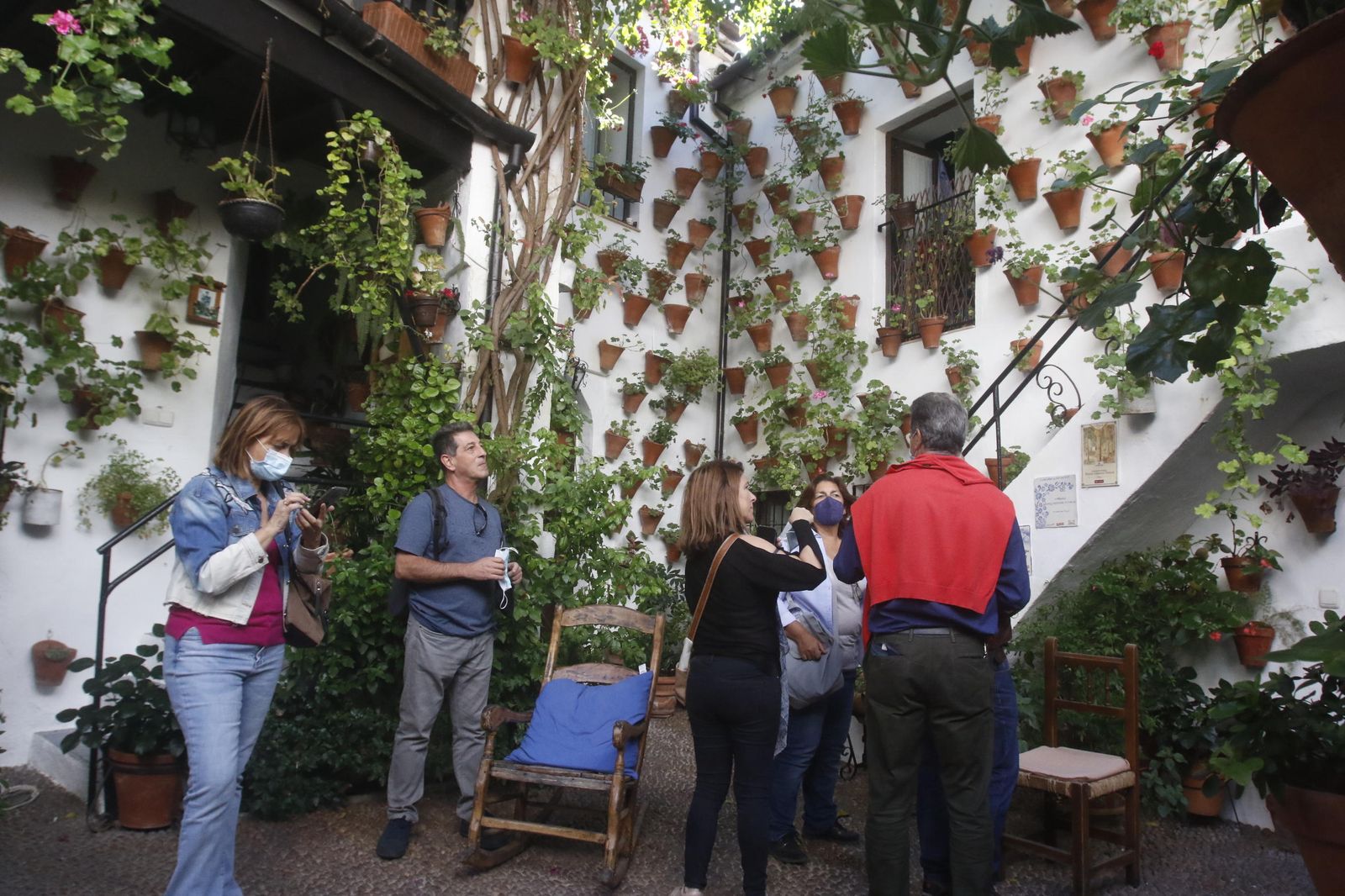 Los Patios en otoño, en fotografías