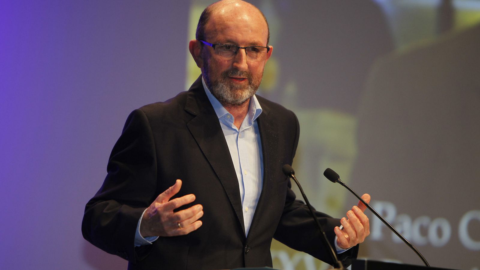 Correal, durante su discurso.