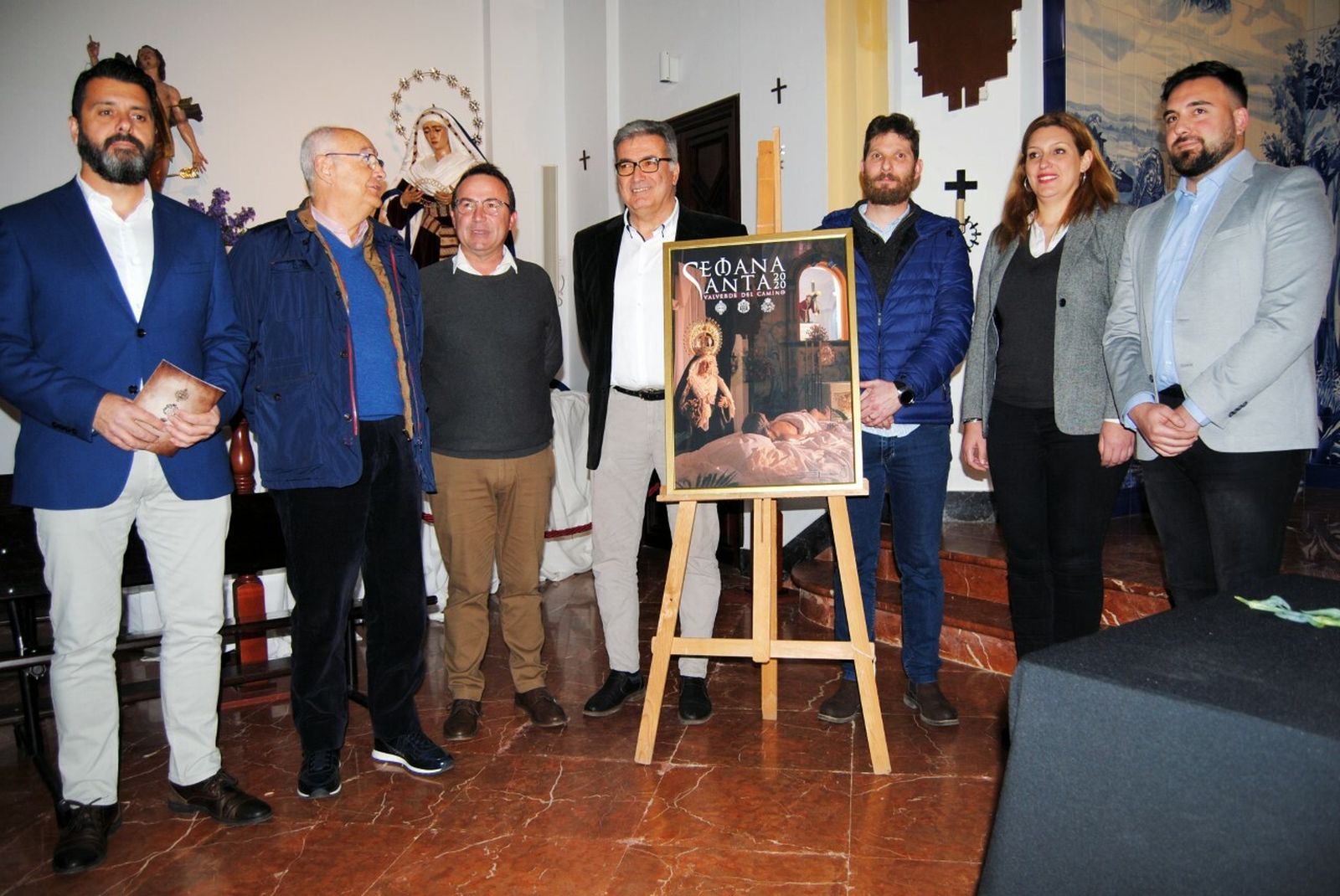Un momento del acto de presentación del cartel.