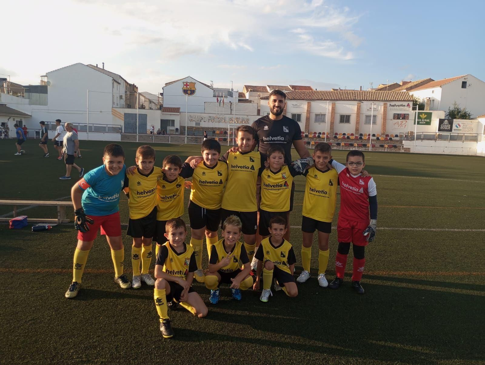 El fútbol base del Begíjar CF, en imágenes