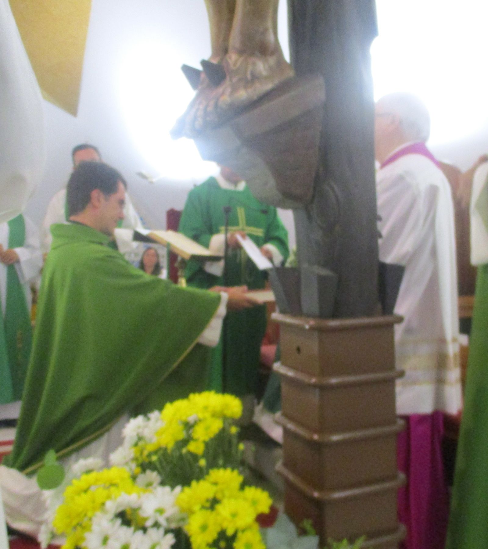 Toma de posesión de Federico Mantaras como nuevo párroco de Las Nieves.