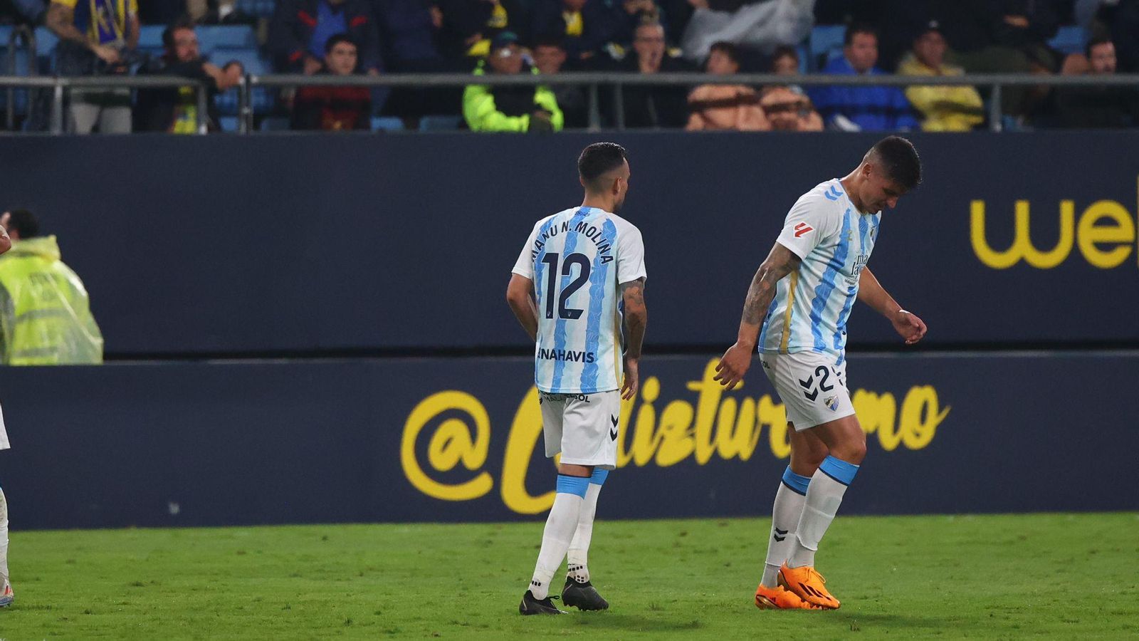 El Cádiz - Málaga CF, en fotos