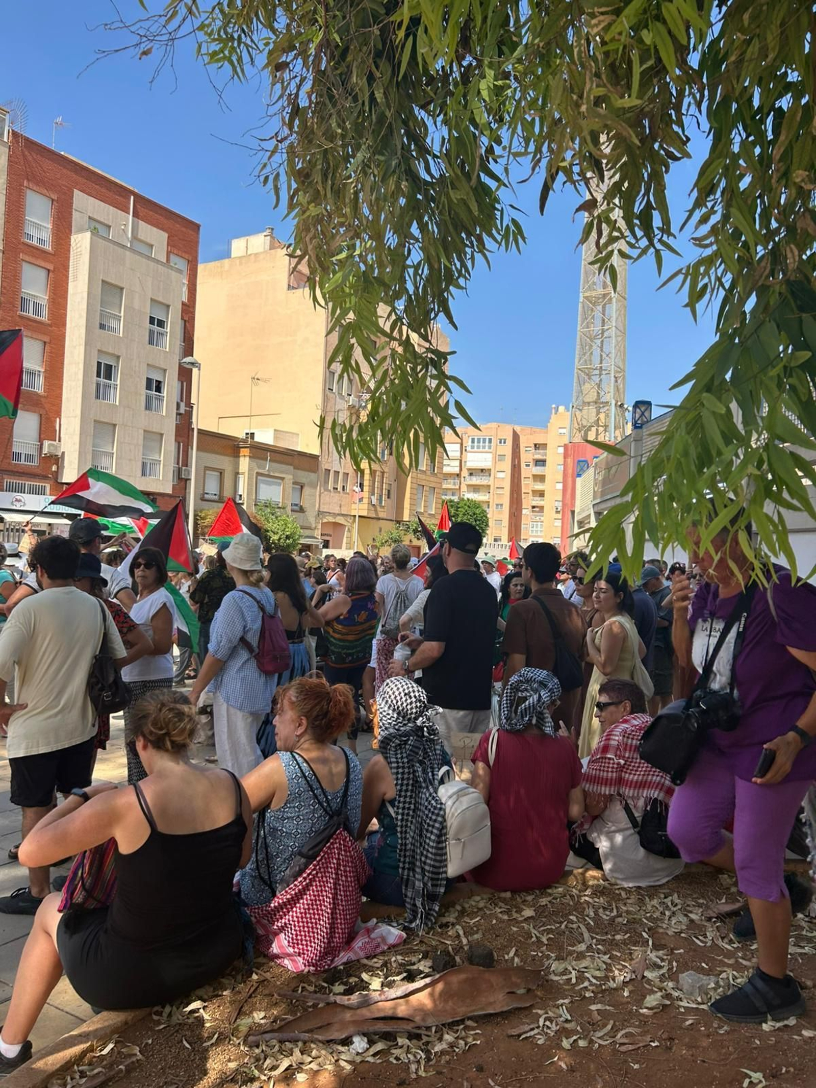 La manifestación de Almería y sus barrios contra el genocidio en Palestina, en imágenes