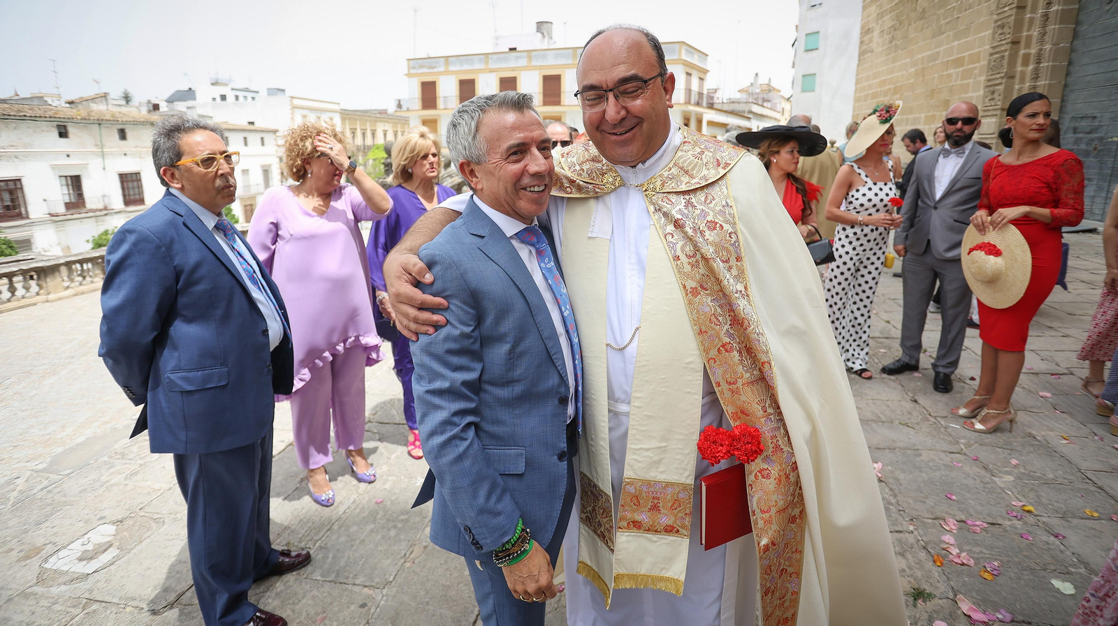 Boda de Laura Gallego en la catedral de Jerez