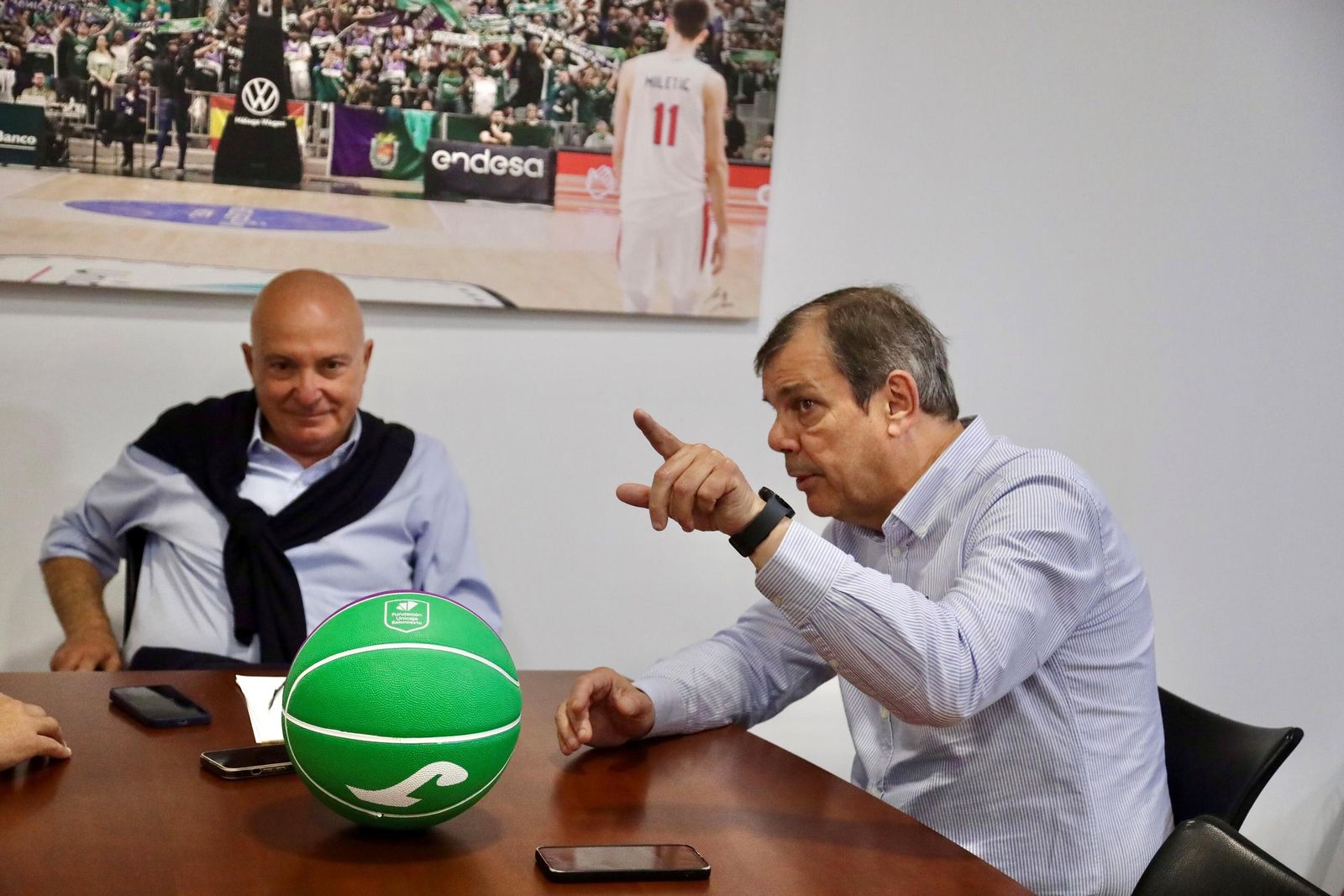 La entrevista a López Nieto y Juanma Rodríguez, en fotos