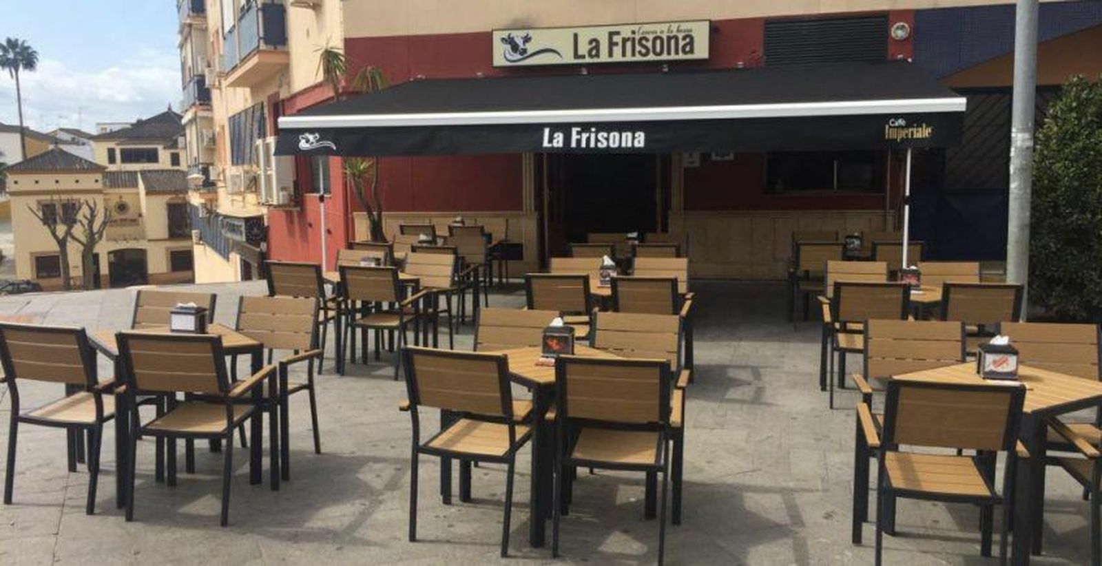 La terraza de La Frisona
