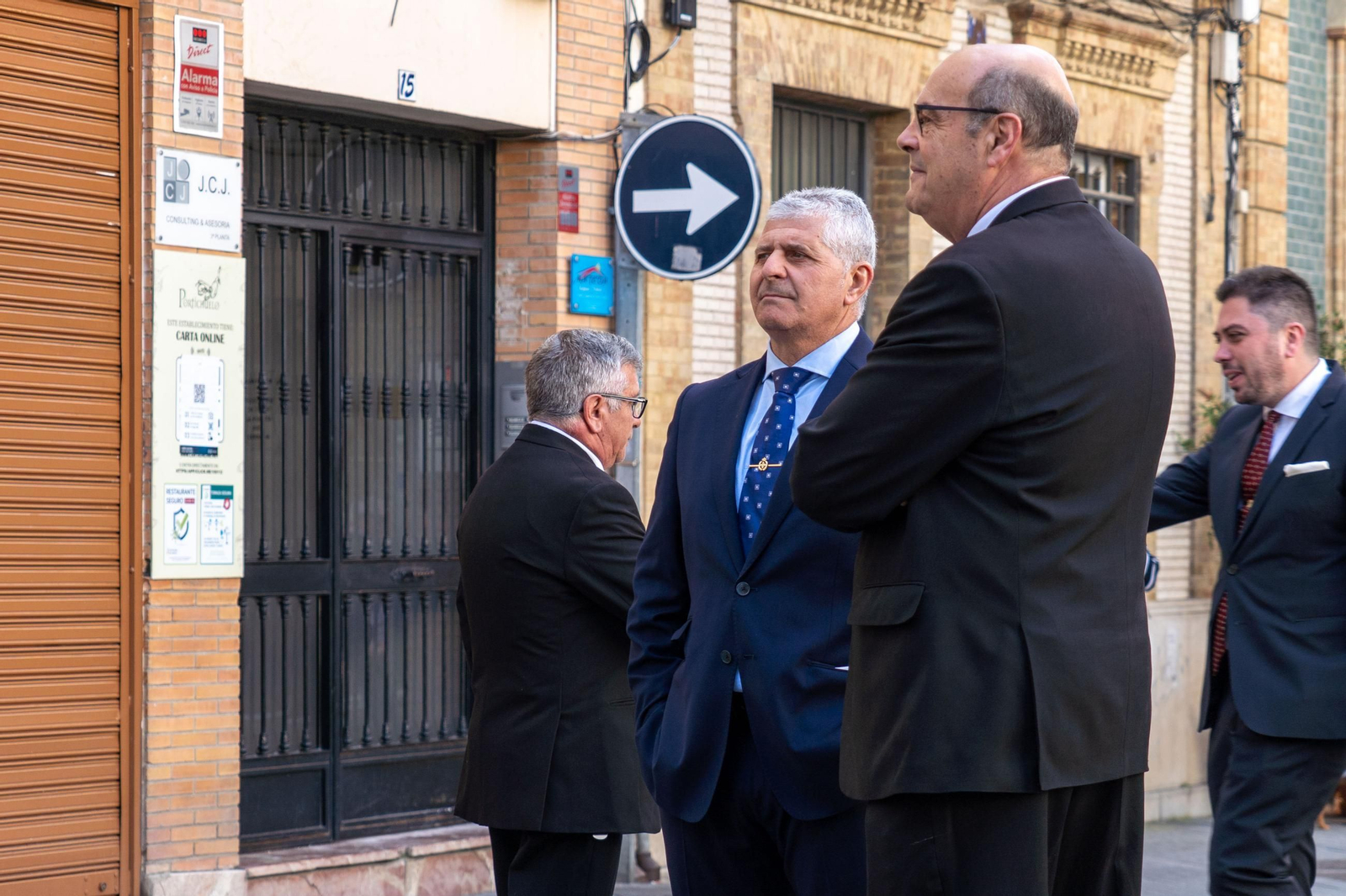 Imágenes del ambiente en el Pregón de la Semana Santa de Huelva 2025