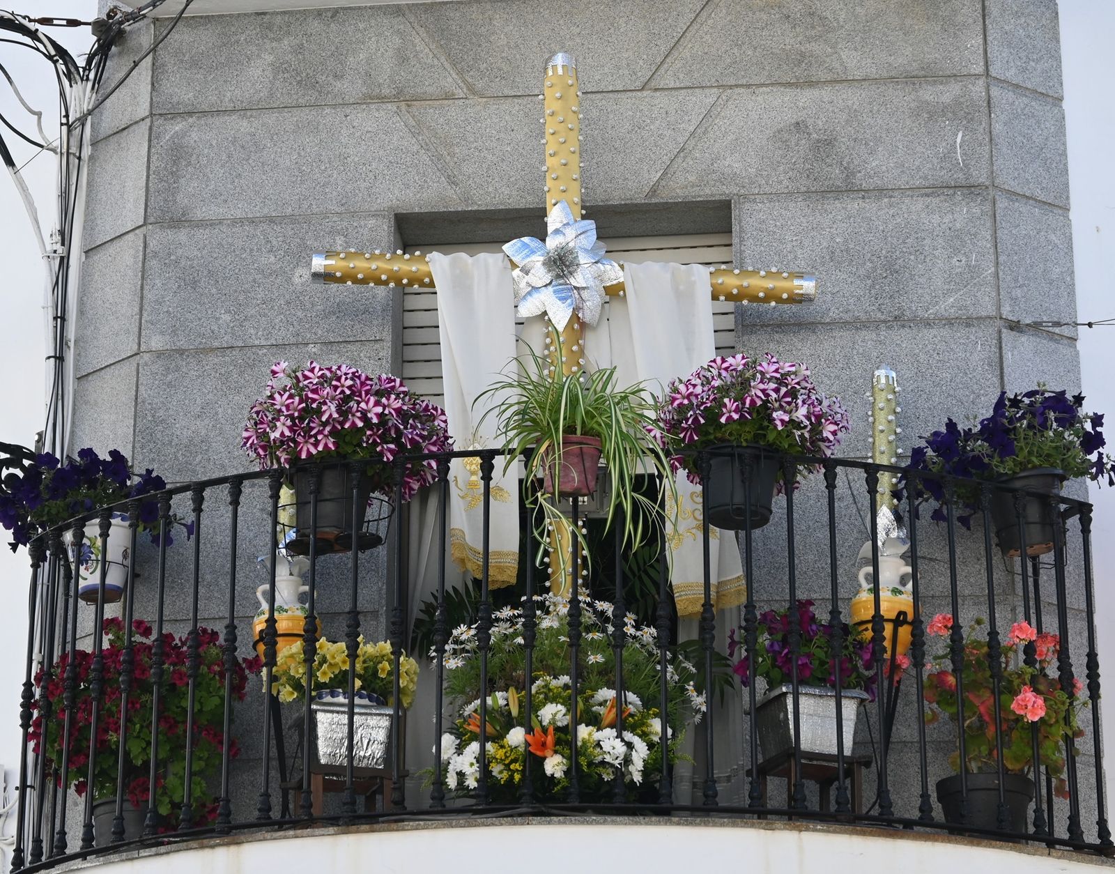 Las Cruces de Mayo de Villanueva de Córdoba, en fotografías