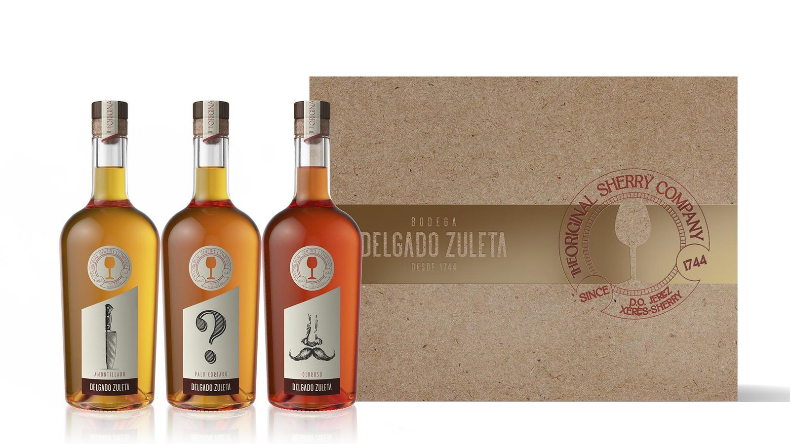 Presentación de The Original Sherry Company, de Delgado Zuleta.