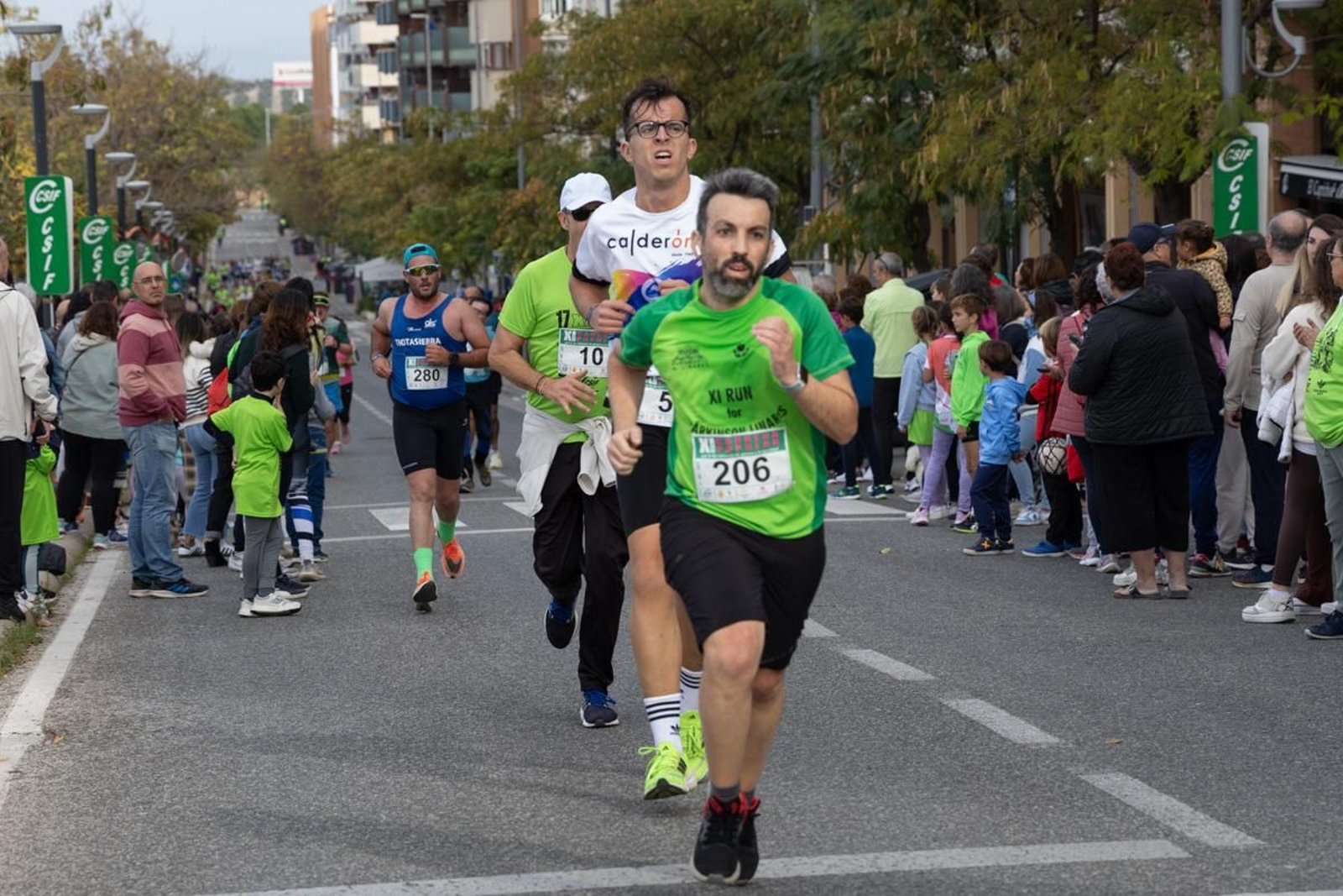 Jaén corre por la NO violencia y la igualdad en la XI carrera organizada por CSIF, en imágenes