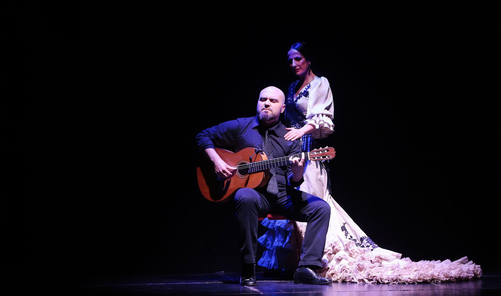 Mercedes Ruiz y Santiago Lara, en Teatro Cajasol de Jerez