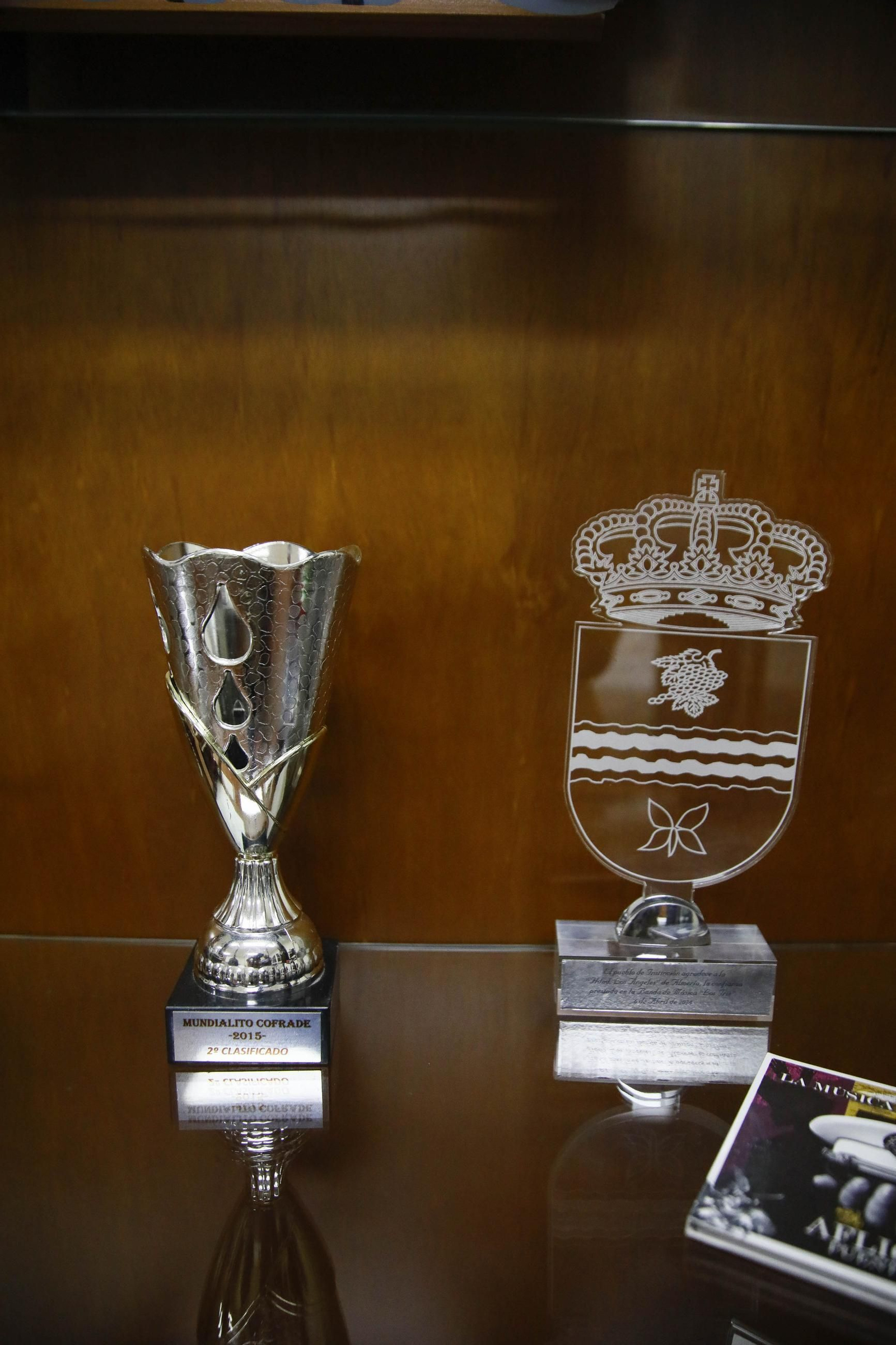 Ensayo de la hermandad de los Ángeles de la ciudad de Almería, en imágenes