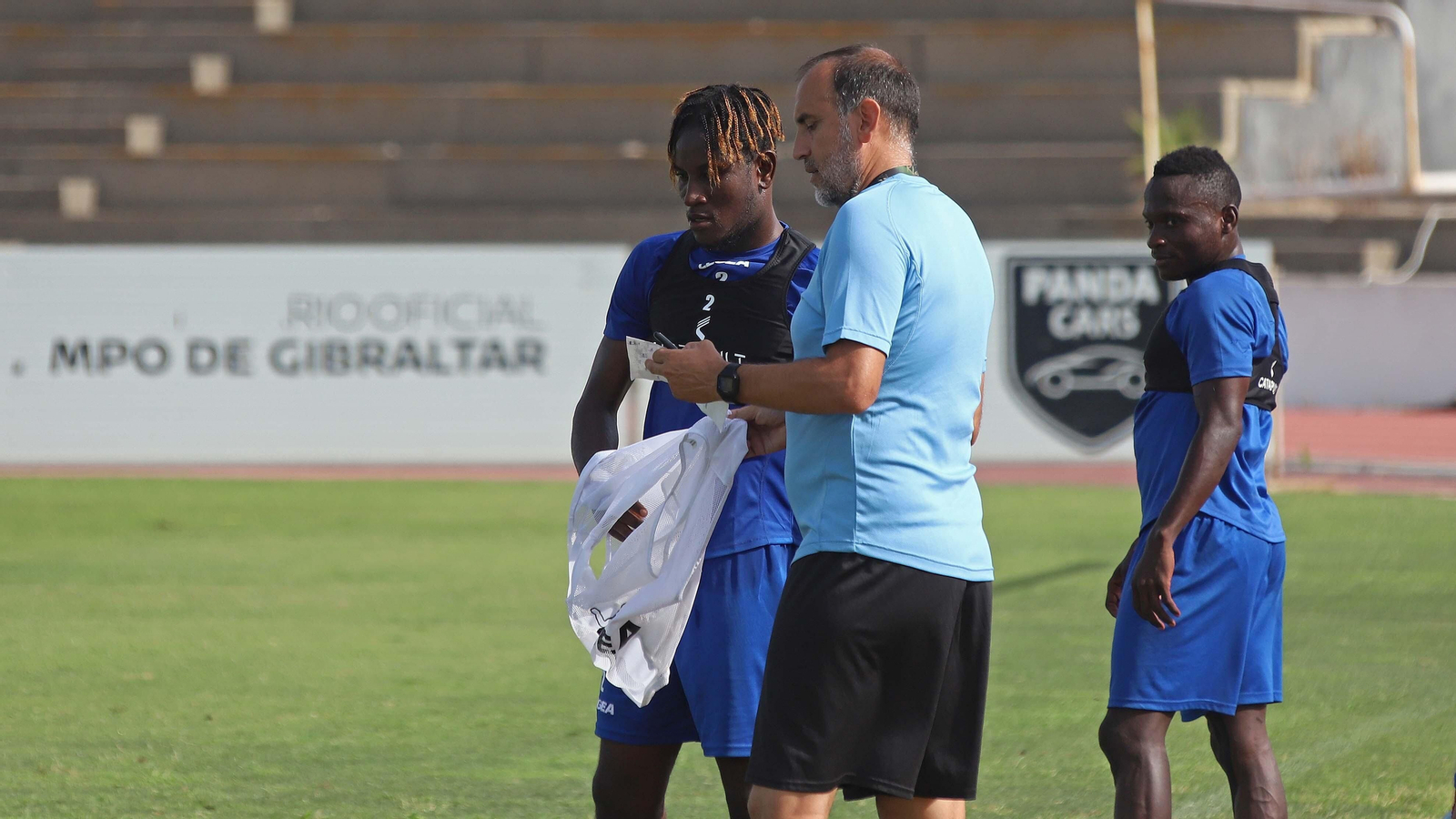 Fotos del entrenamiento de la Balona