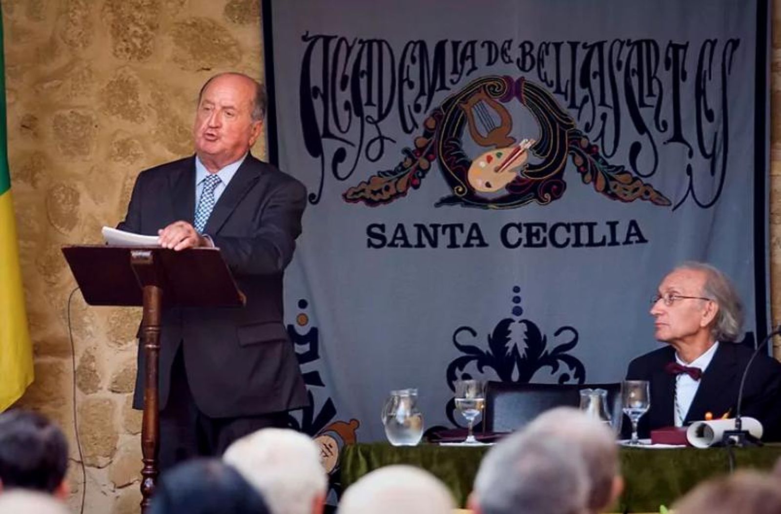 Juan Manuel Albendea, en una de sus intervenciones en la Academia.