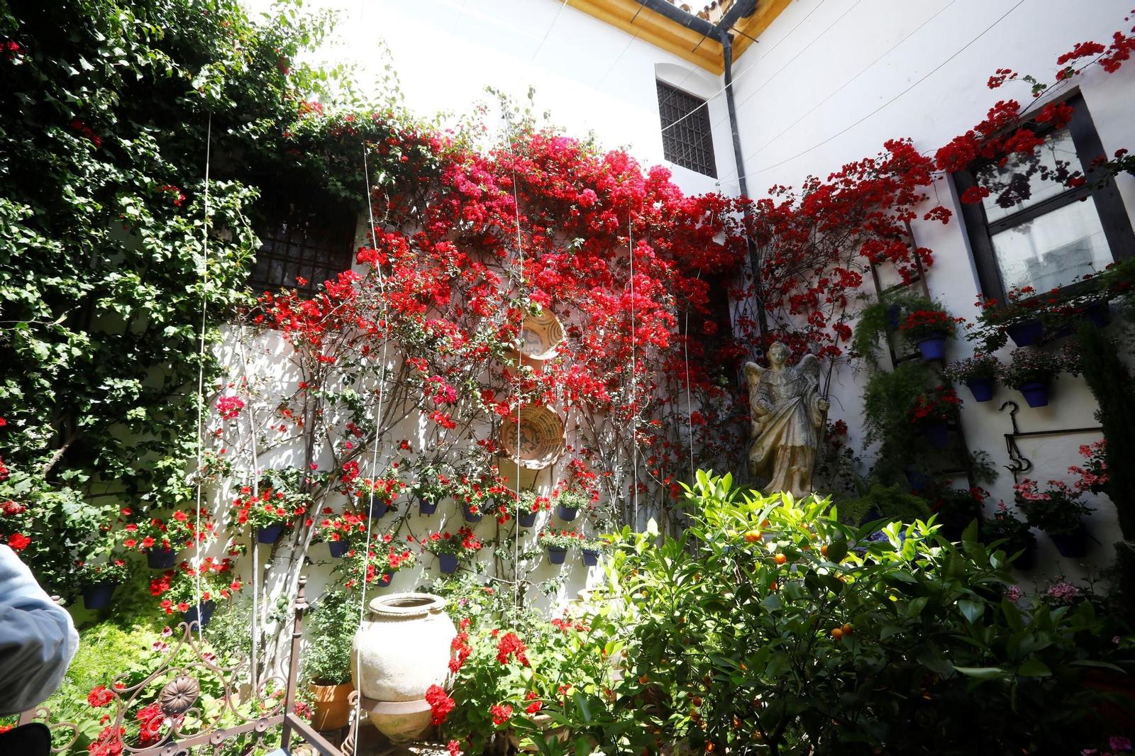 Patio de la iglesia del Juramento.
