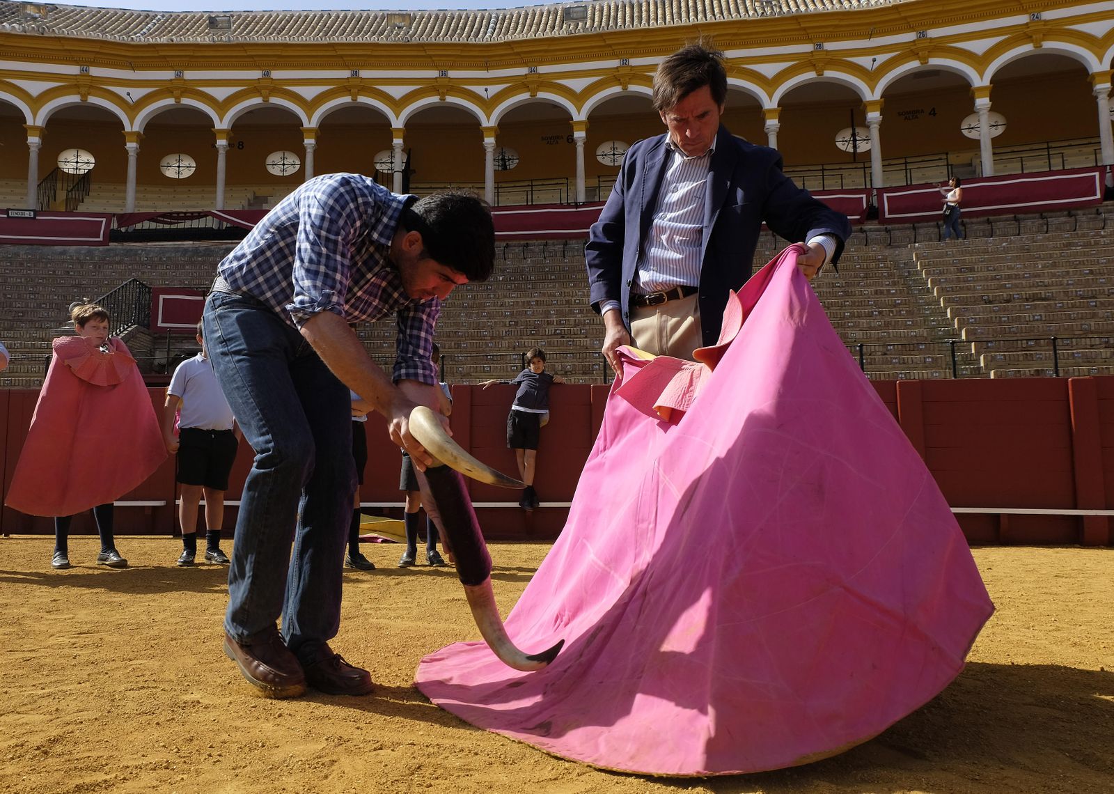El taller de toreo en la Maestranza, en imágenes