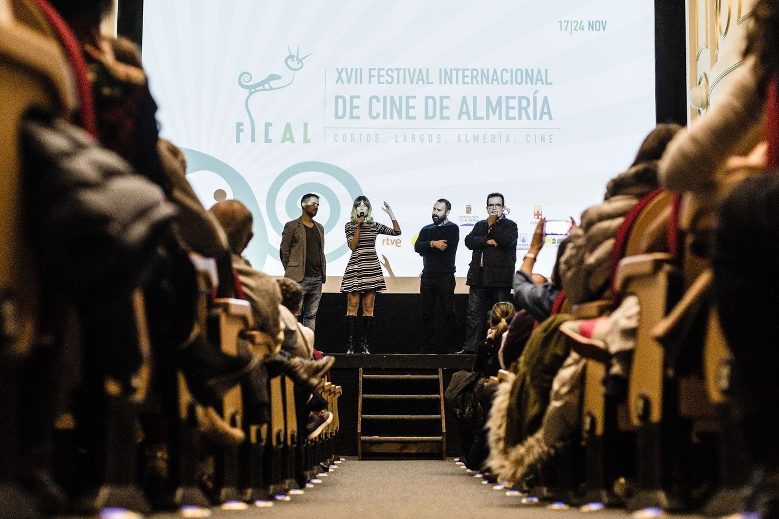 El Teatro Apolo acogió la cita con el séptimo arte.
