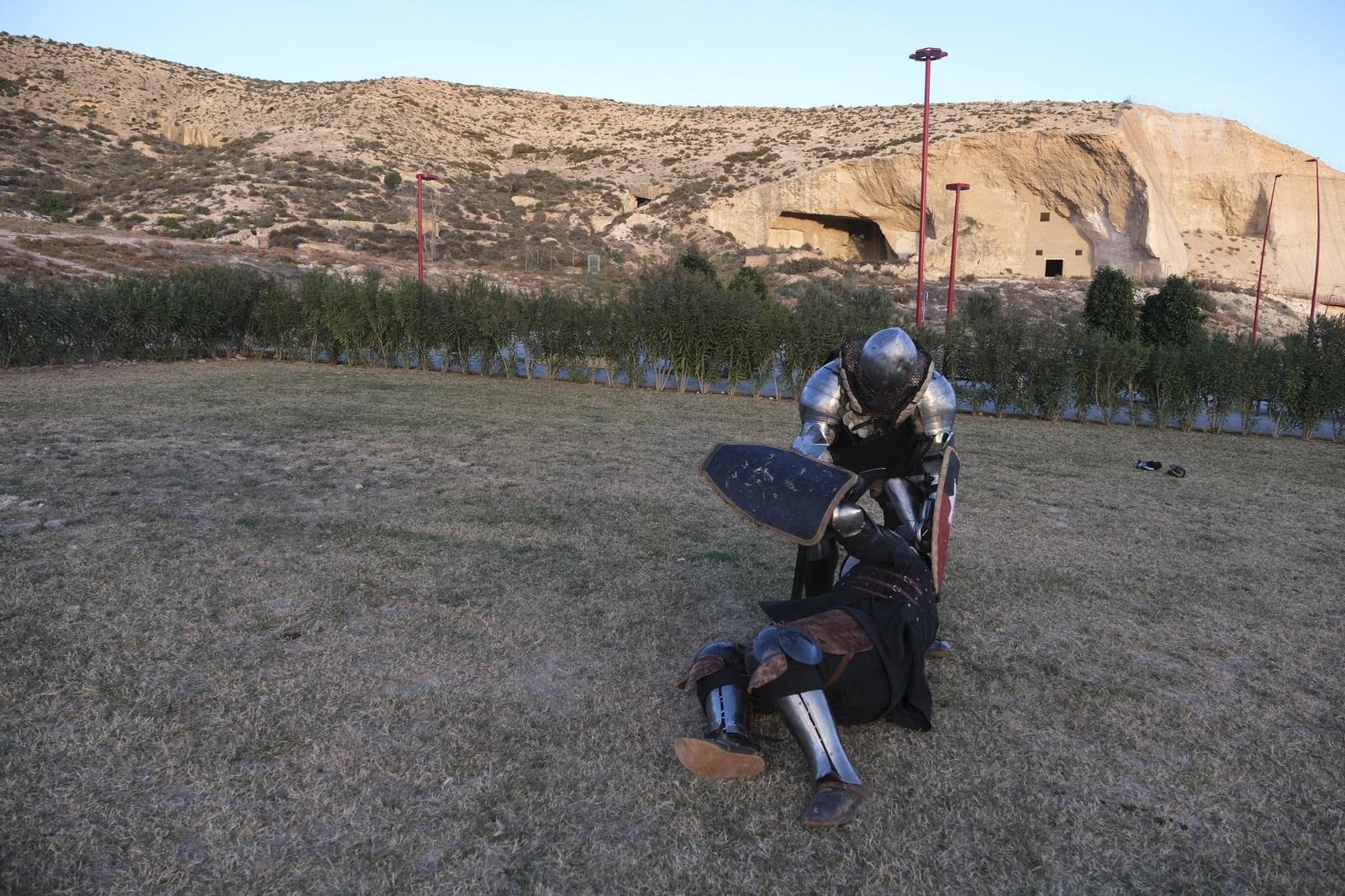 Fotogalería de los combates medievales en Almería