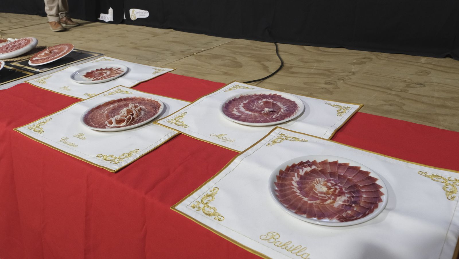 Imágenes del Concurso Nacional de Cortadores de Jamón de Serón