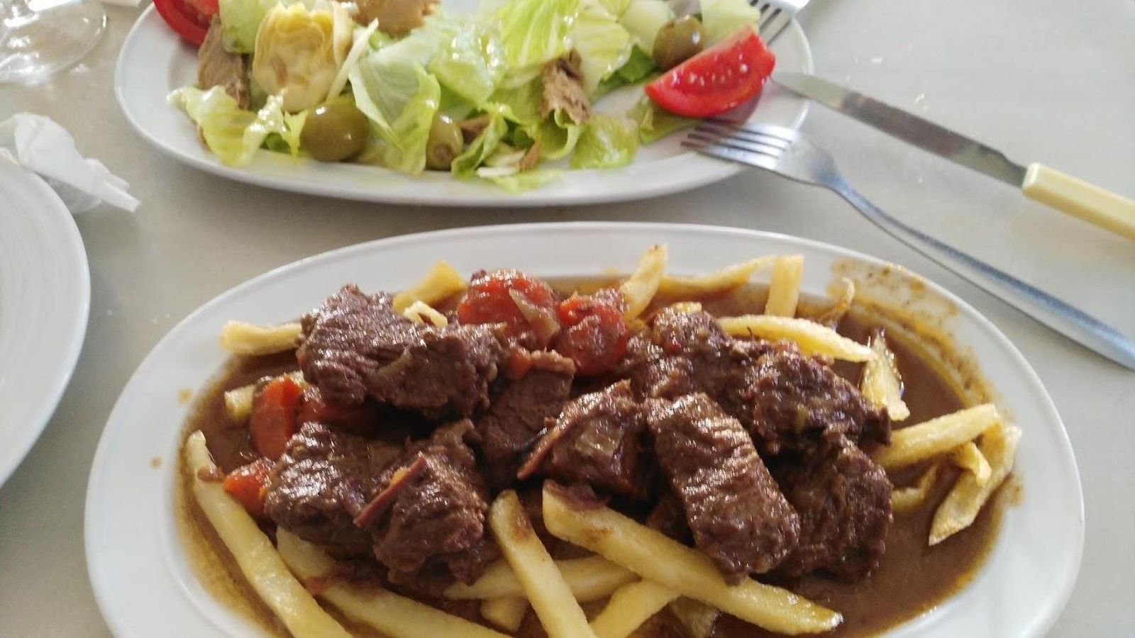 Carne al toro Bar Vicente