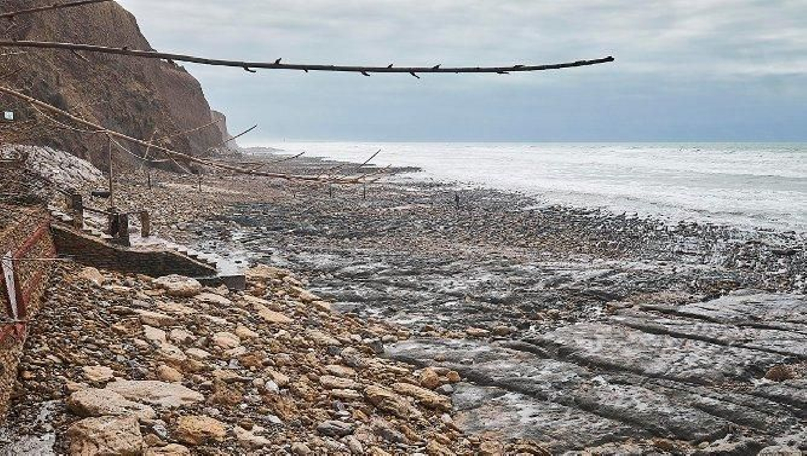 La Fuente del Gallo ha quedado devastada por el temporal.