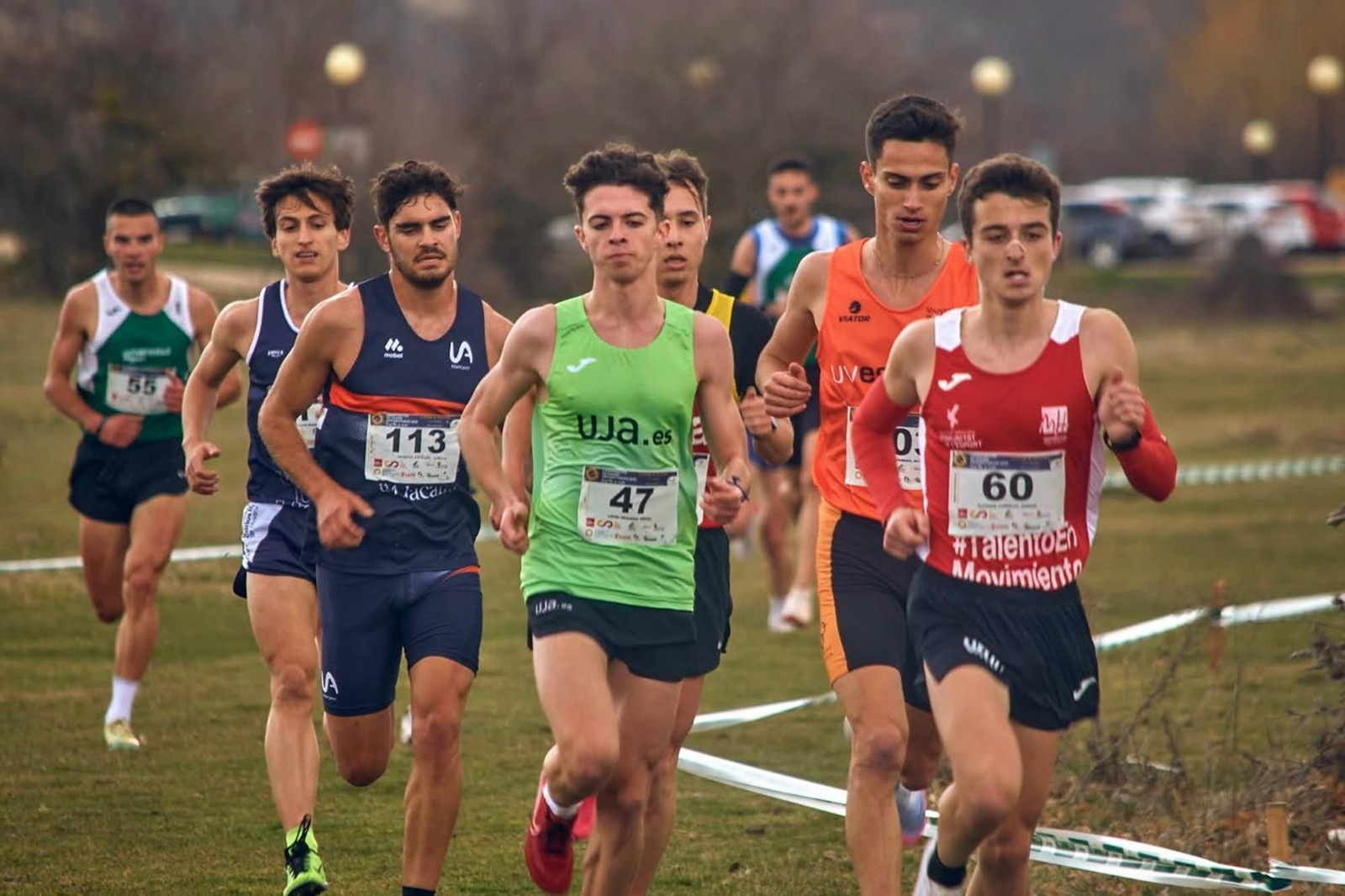 Momento de la carrera de la prueba de campo a través de los CAU del año pasado. Momento de la carrera de la prueba de campo a través de los CAU del año pasado.