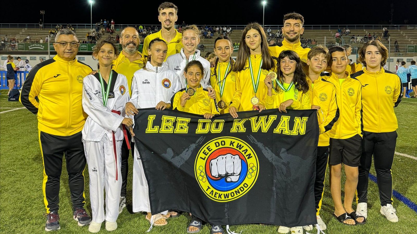 La expedición del Lee do Kwan, en La Algaba