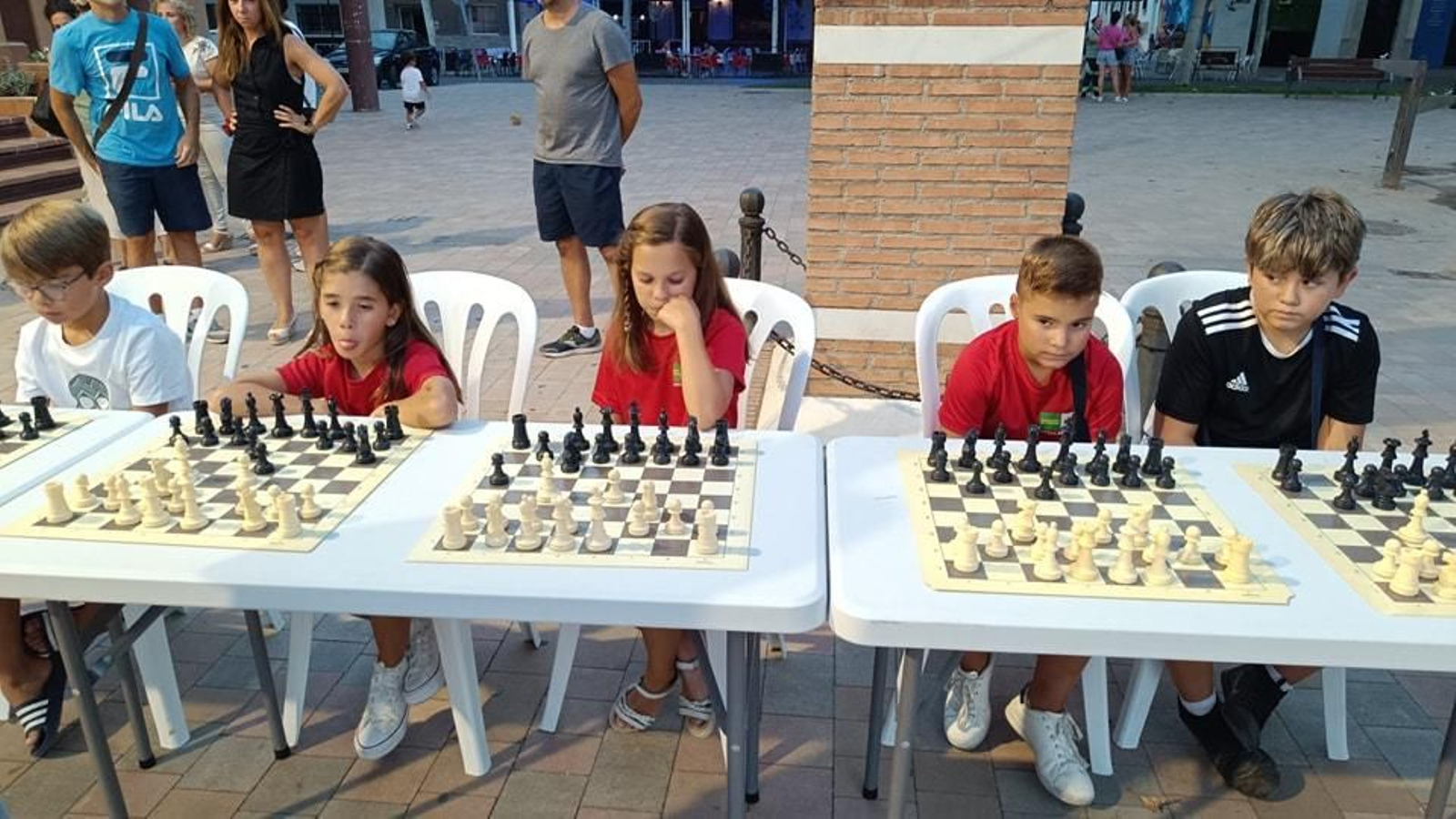 La simultánea de ajedrez de Villa del Río