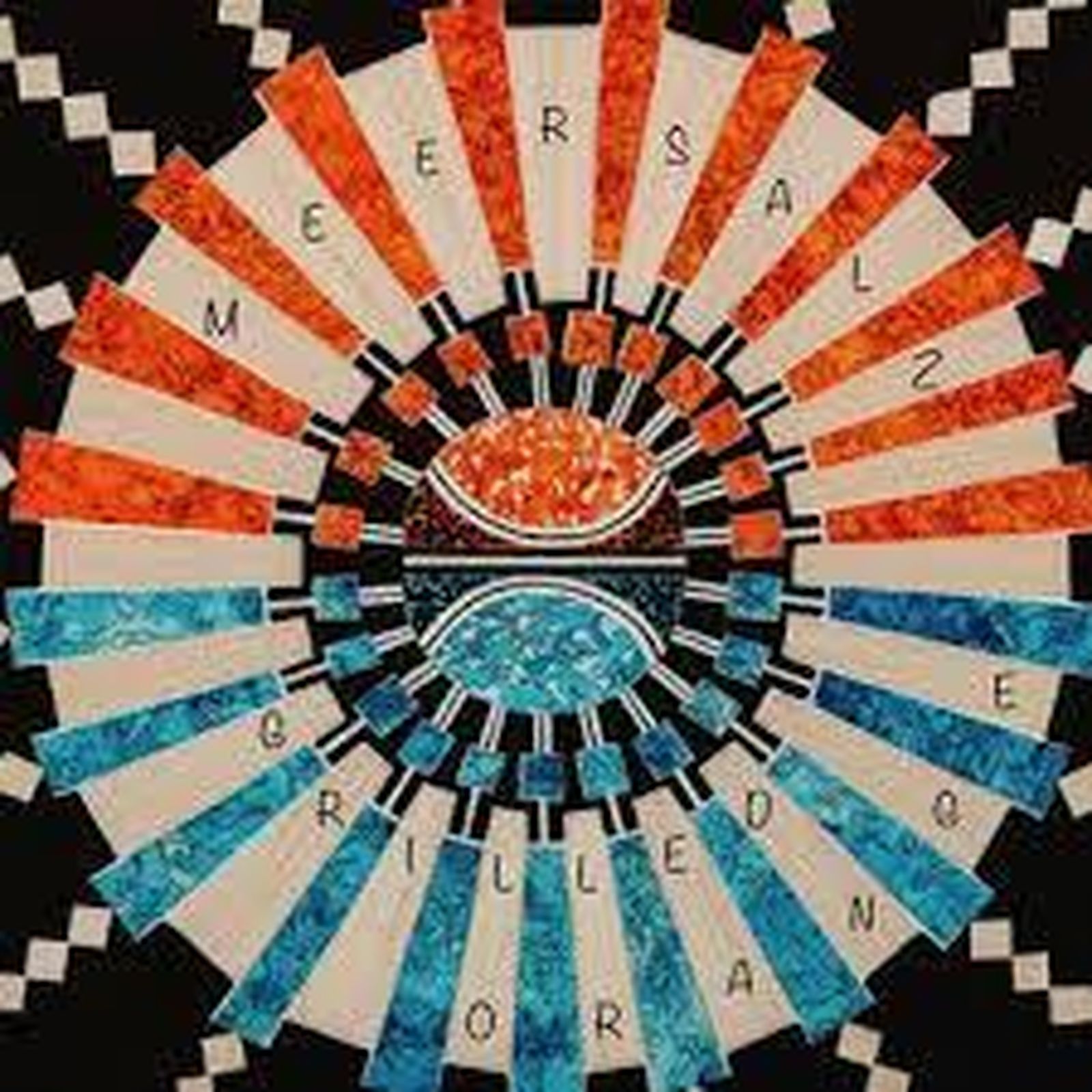 Cubierta del disco de Meersalz 'Grilled Orange'.